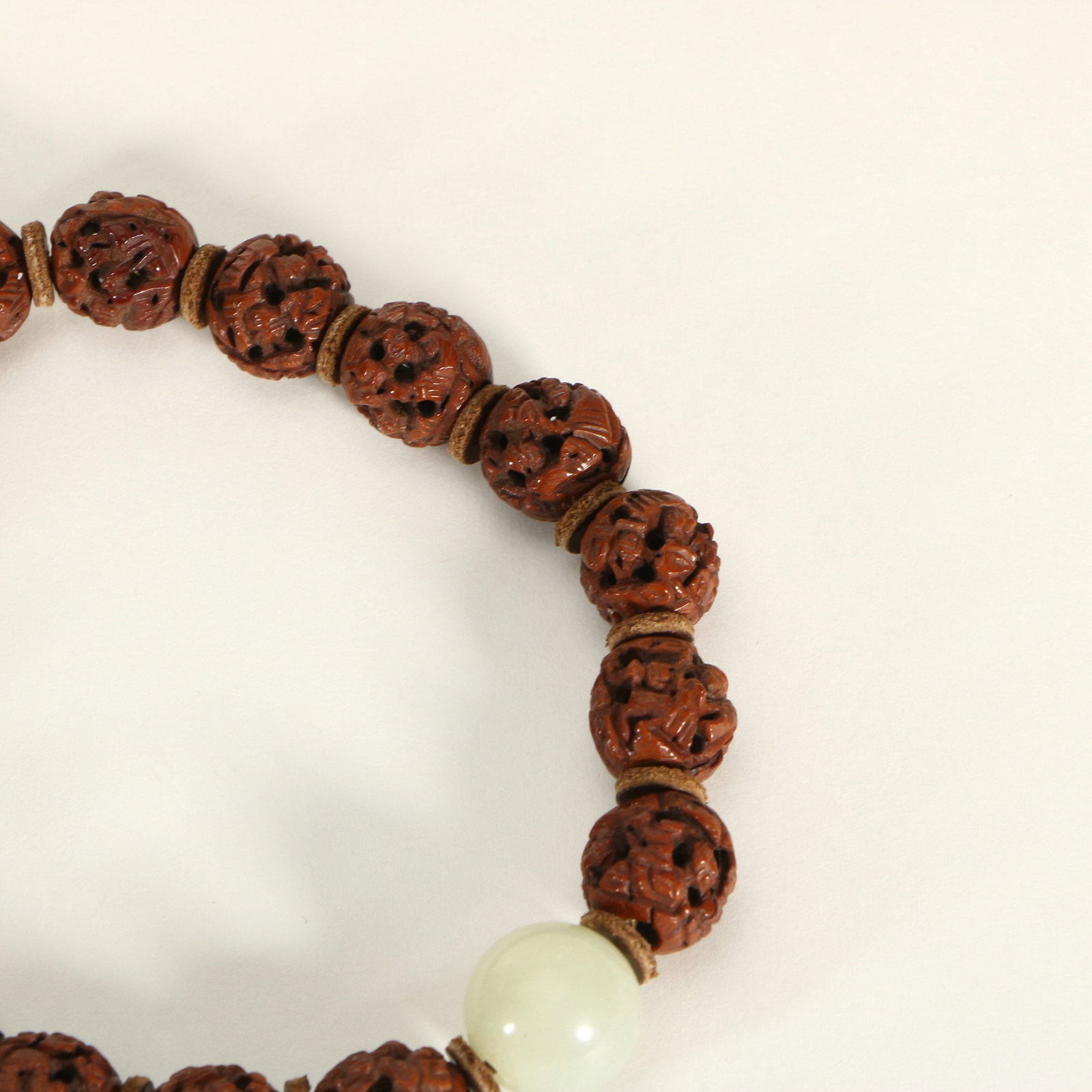 Carved Nut Bracelet - 3
