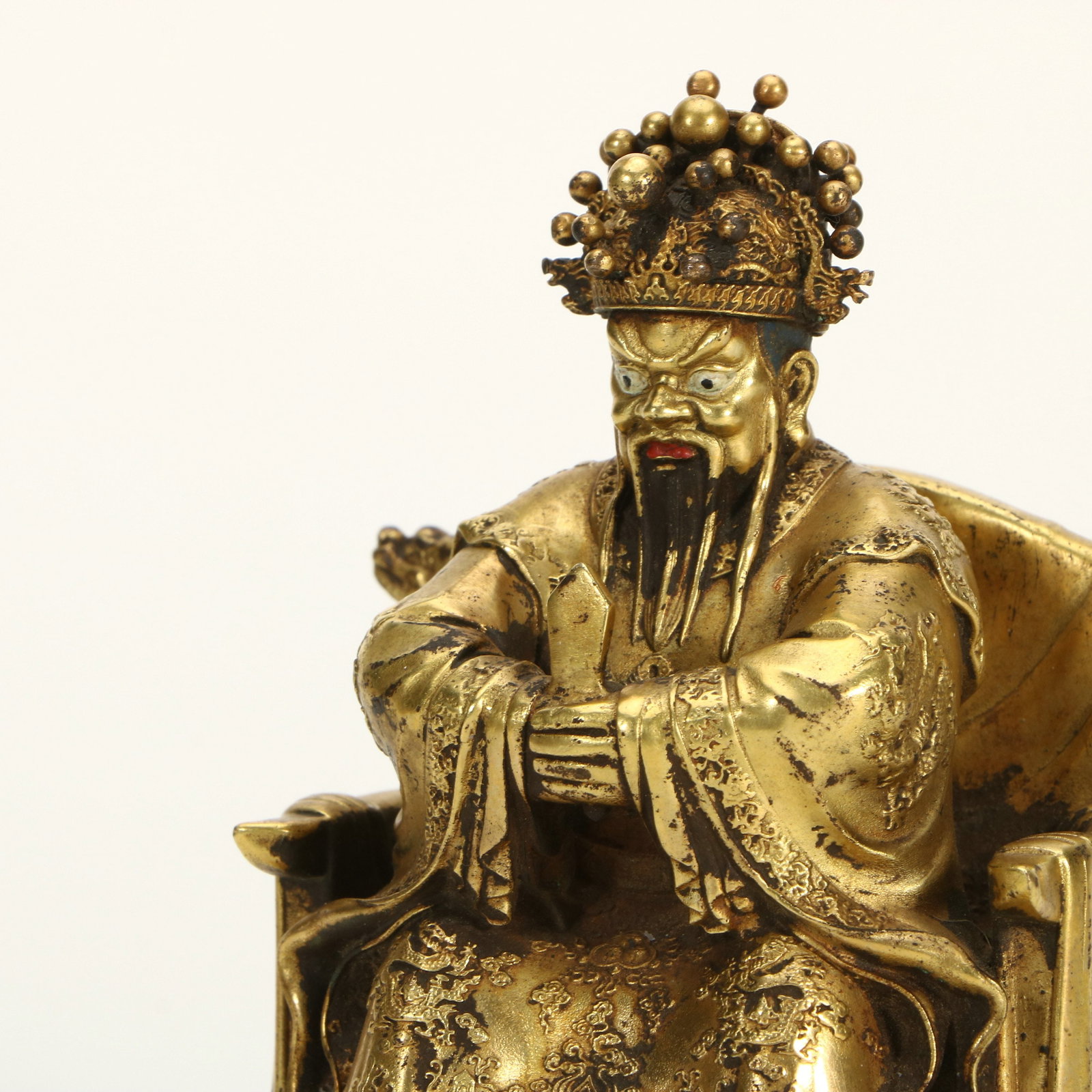 Gilt Bronze Bodhisattva - 3