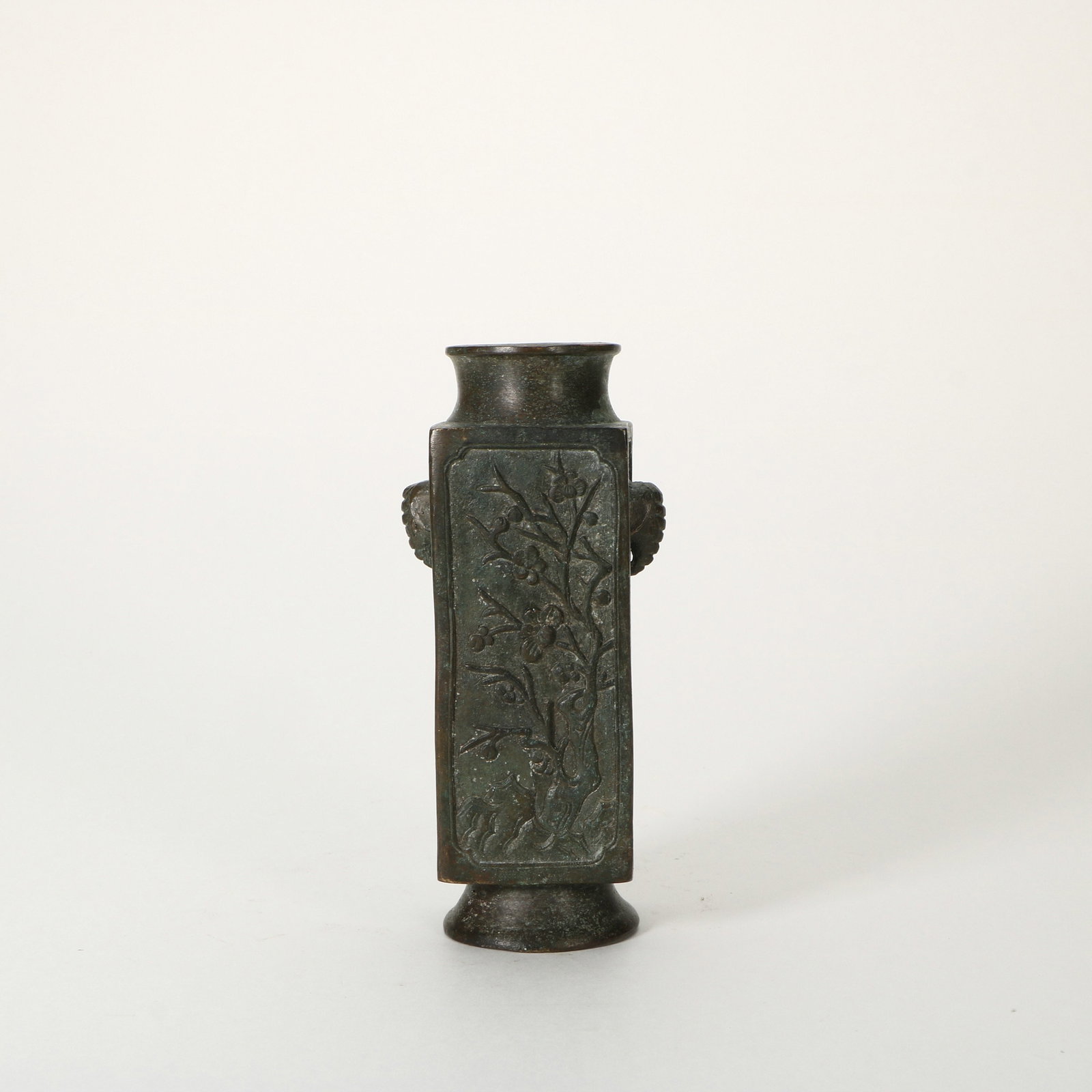 Bronze Elephant-ear Bottle - 3