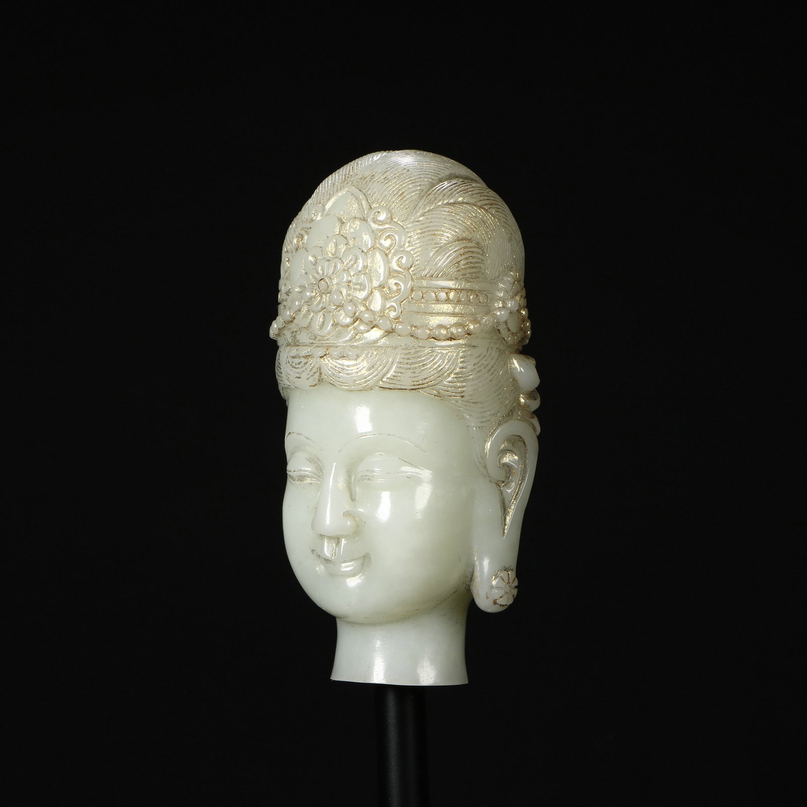 Hotan Jade Buddha Head - 2