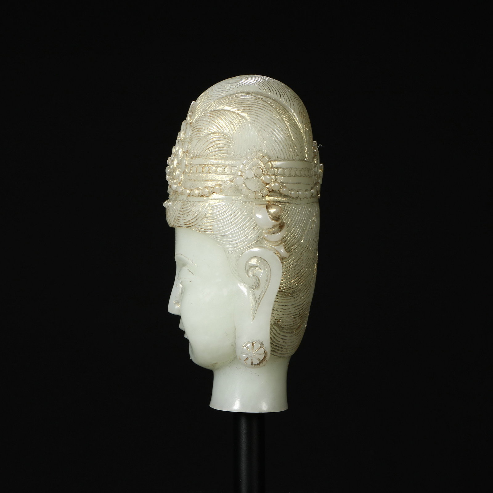 Hotan Jade Buddha Head - 3