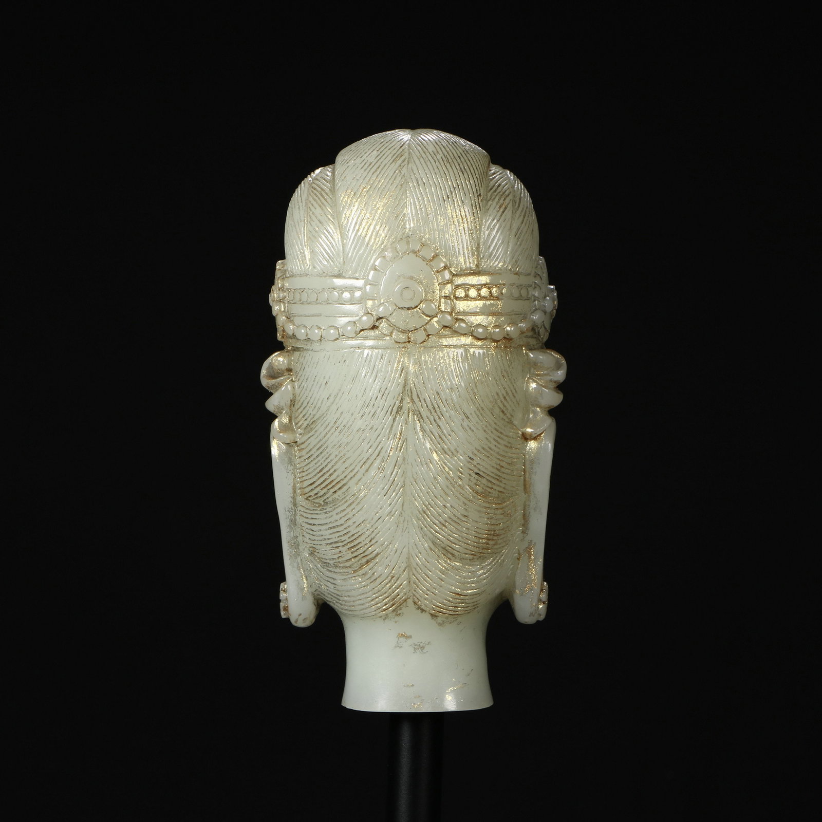 Hotan Jade Buddha Head - 4