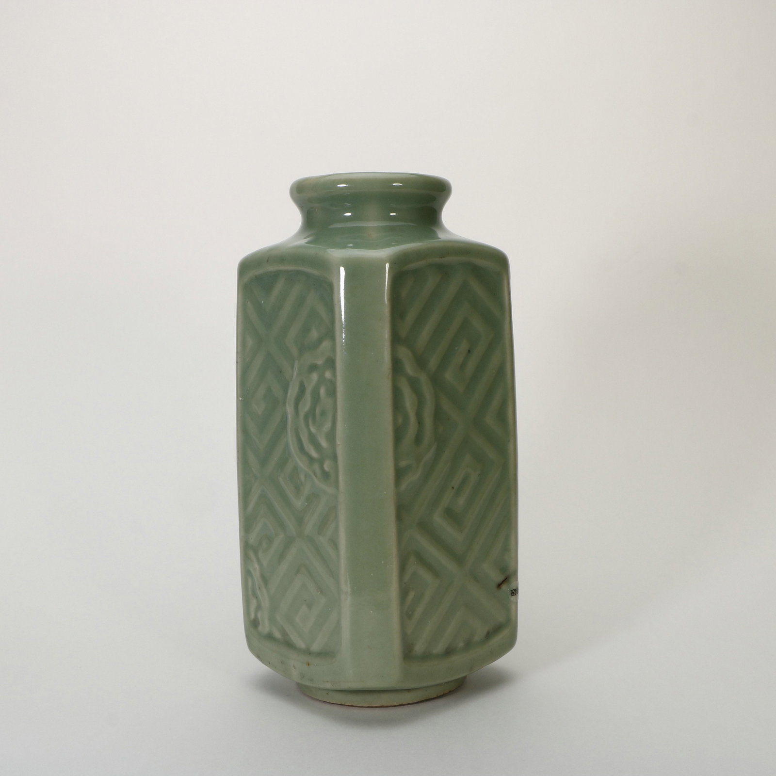 Longquan Kiln Square Bottle - 3
