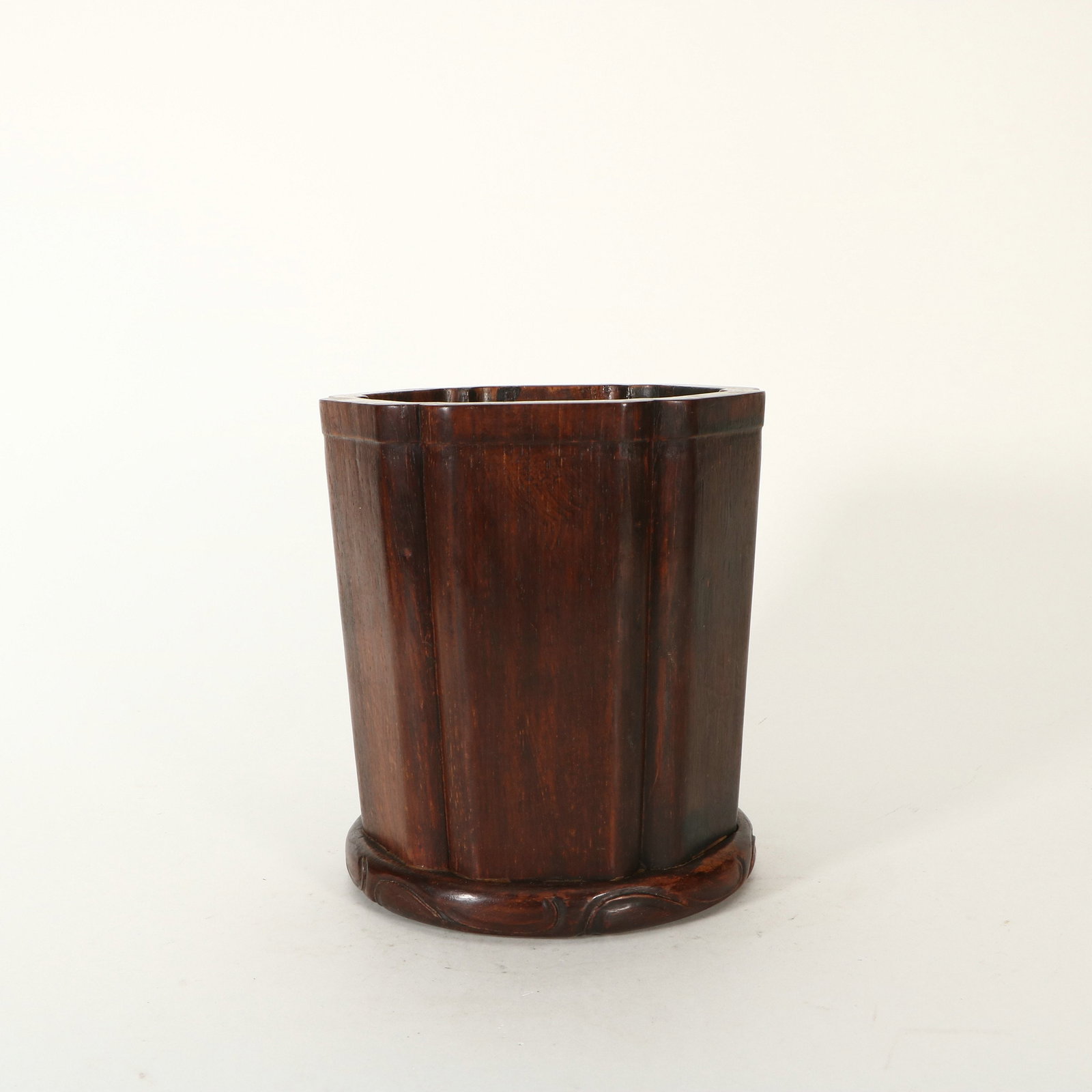 Huanghuali Hexagonal Pen Holder - 3
