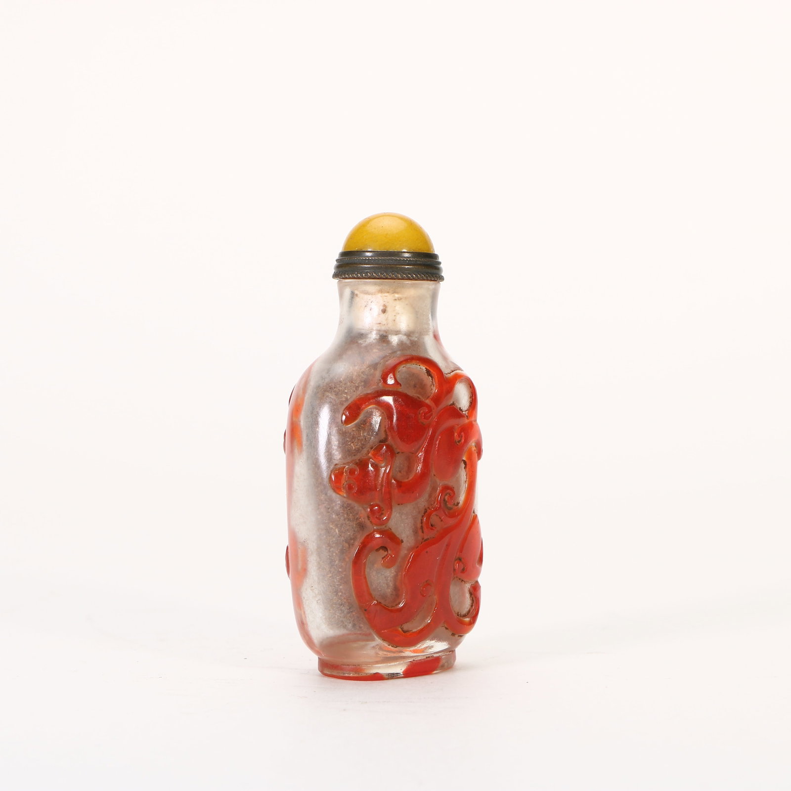 Crystal Dragon Snuff Bottle - 2