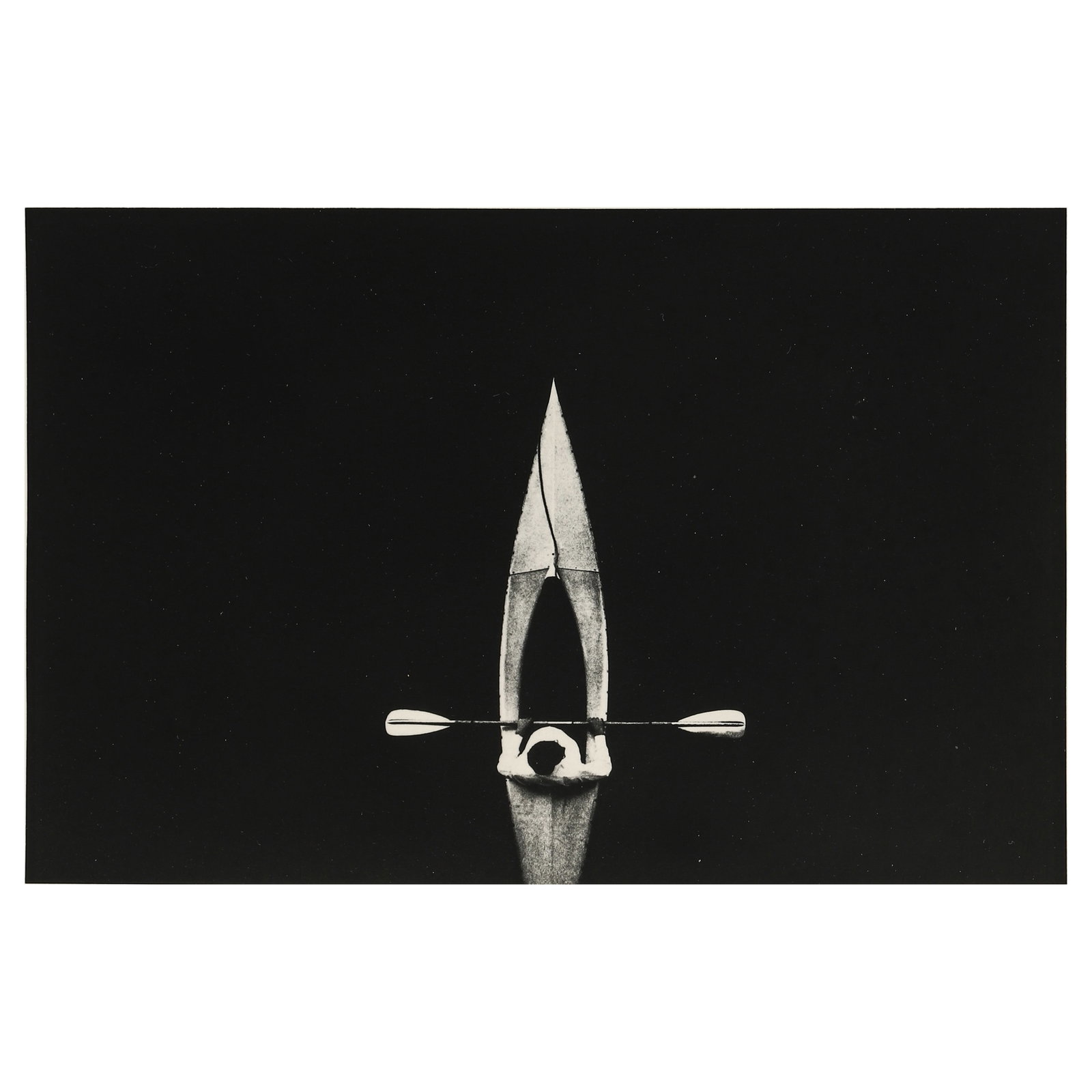 RAY K. METZKER (1931–2014), FRANKFURT: Artist Ray K. Metzker Title FRANKFURT Medium Silver gelatin print, mounted on board Signature Signed in pencil on verso Dimensions Image 5.91 × 9.06 in. (15 × 23 cm); Frame 15.75 × 15.75 in. (40 ×