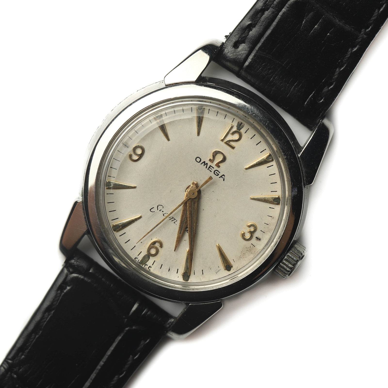 OMEGA SEAMASTER STAINLESS STEEL WRISTWATCH (1 of 6)