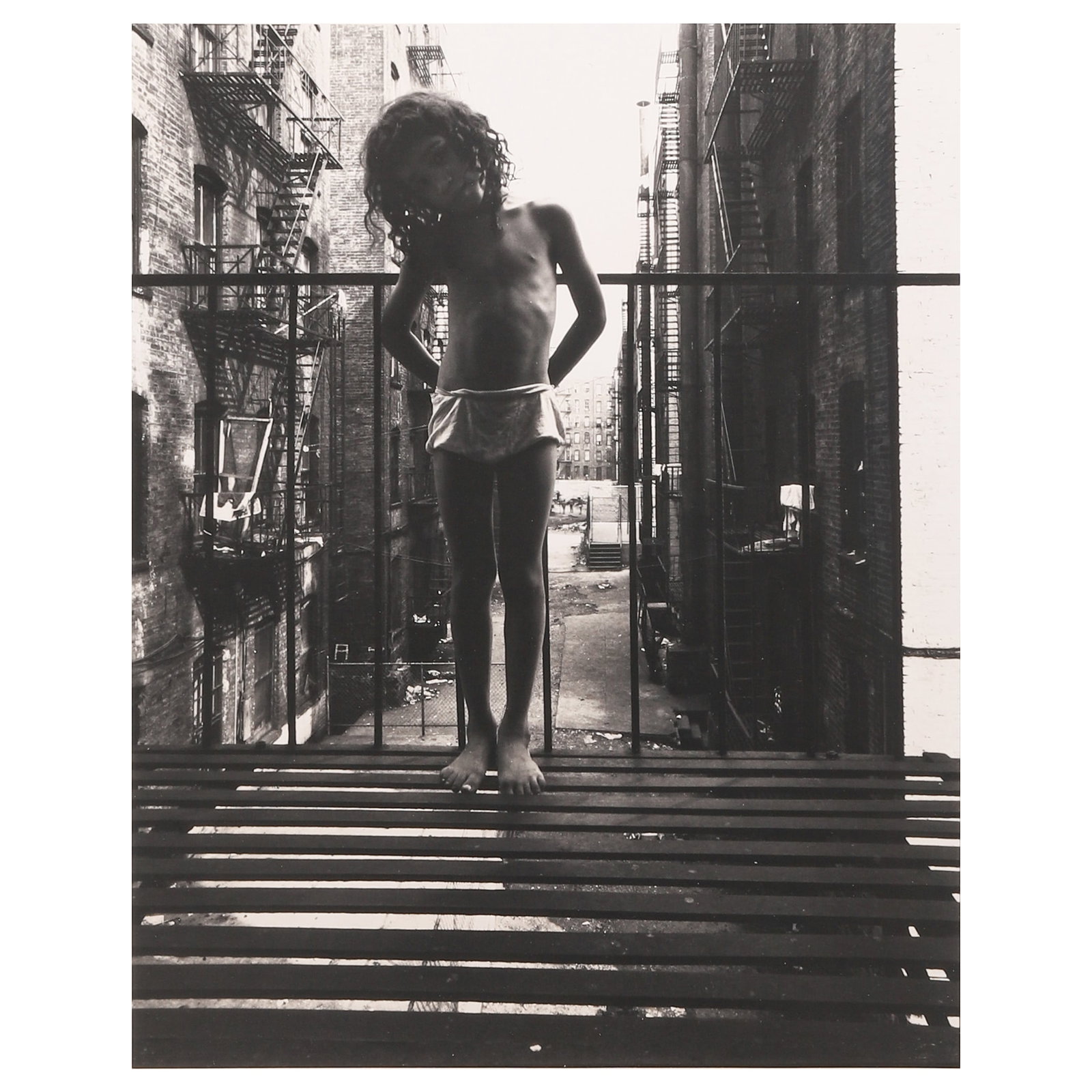 BRUCE DAVIDSON (B. 1933), EAST 100TH STREET (FIRE ESCAPE) (1 of 4)