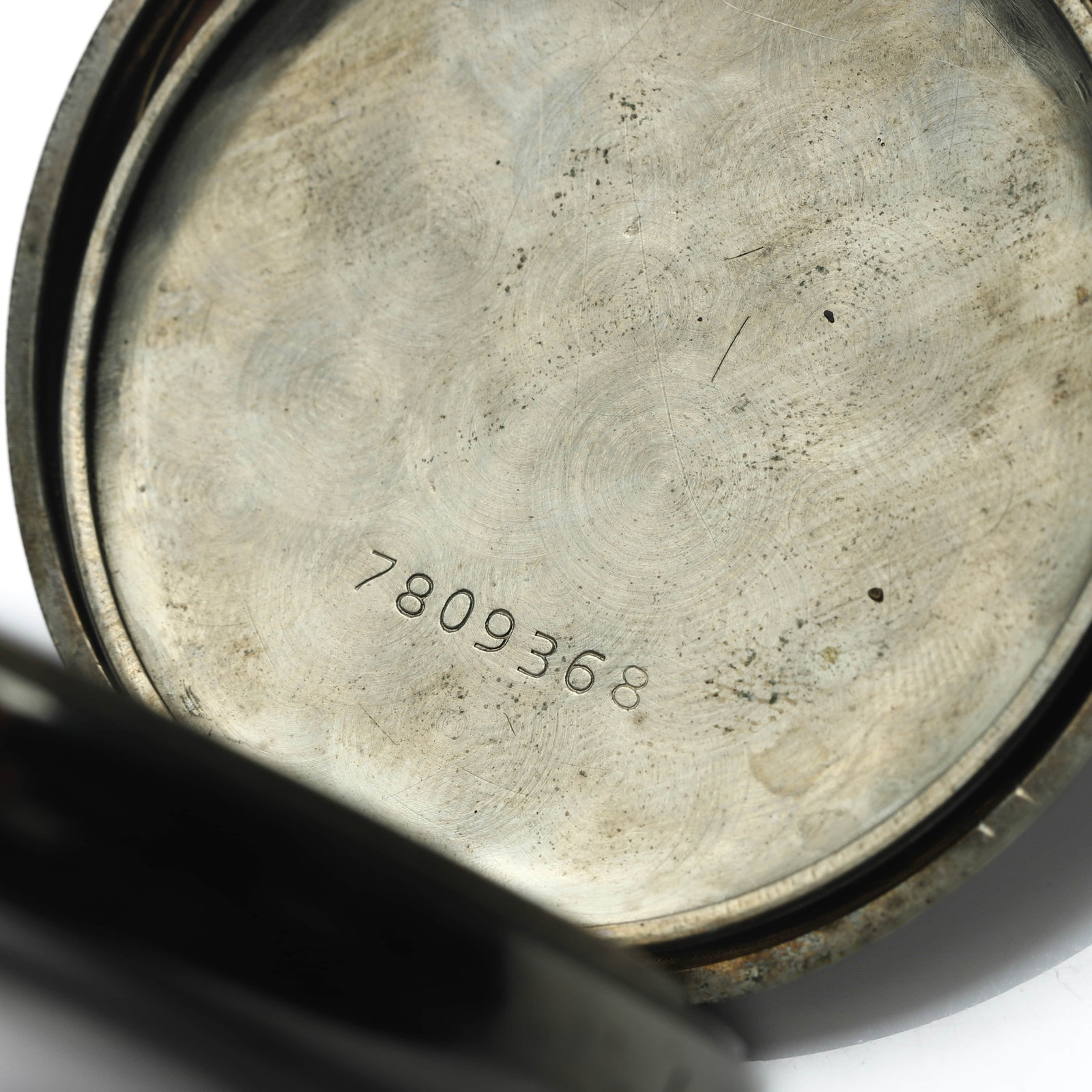 OMEGA OPEN FACE POCKET WATCH - 4