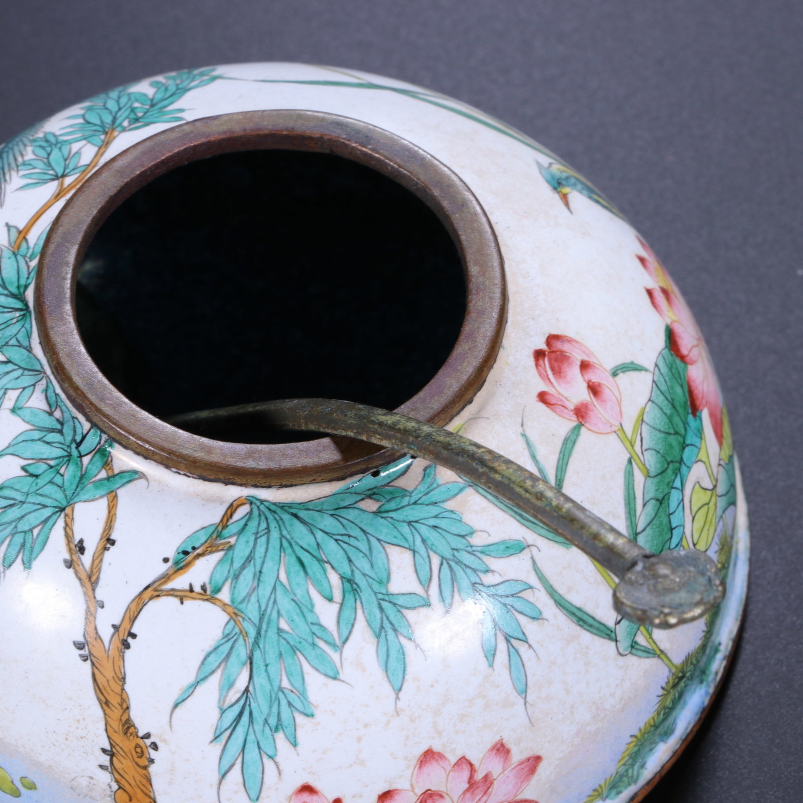 Copper Enamel Water Dropper - 2