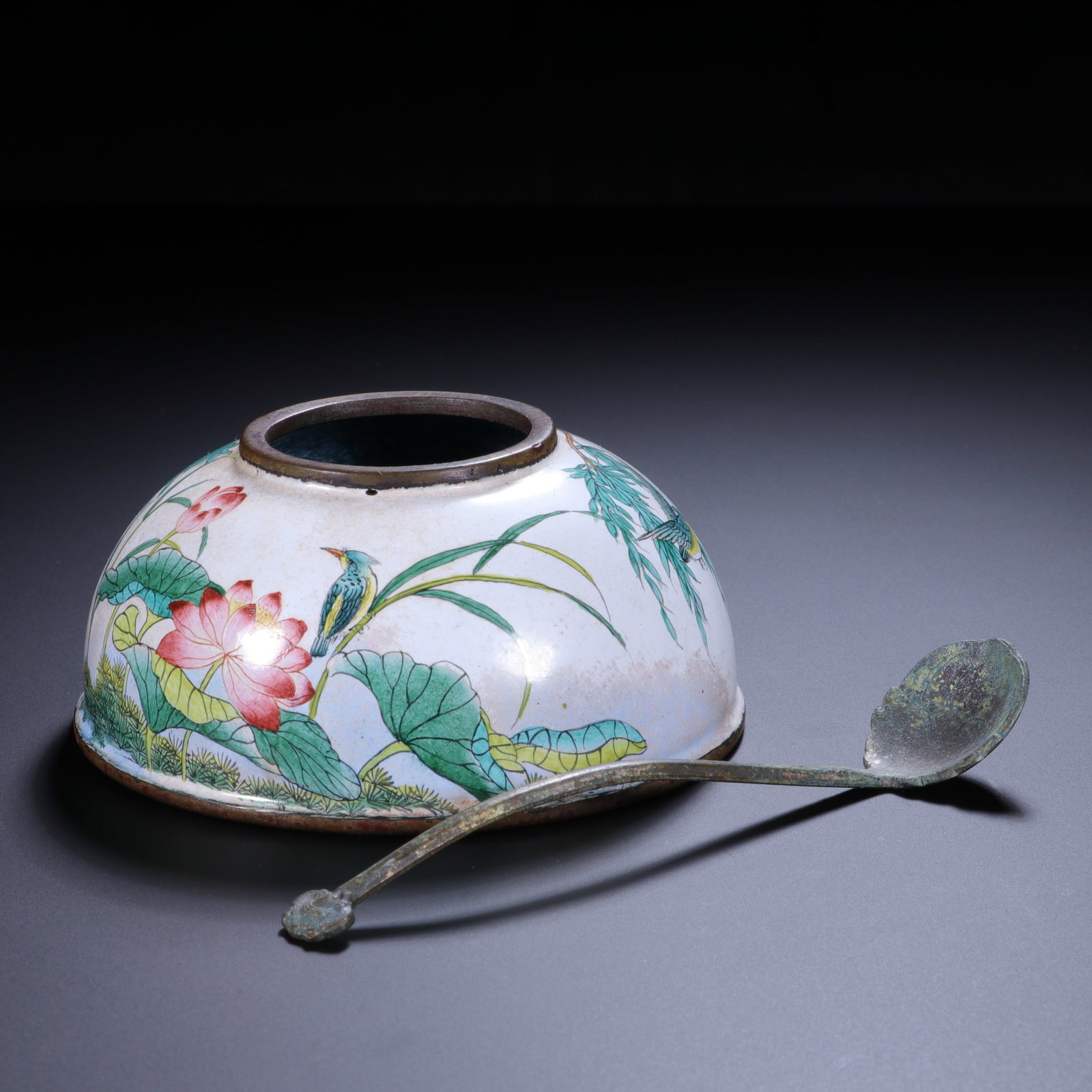 Copper Enamel Water Dropper - 6