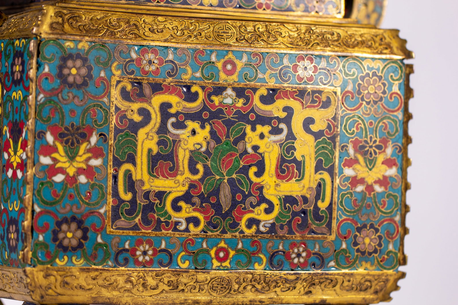 Cloisonn?? Incense Burner - 4