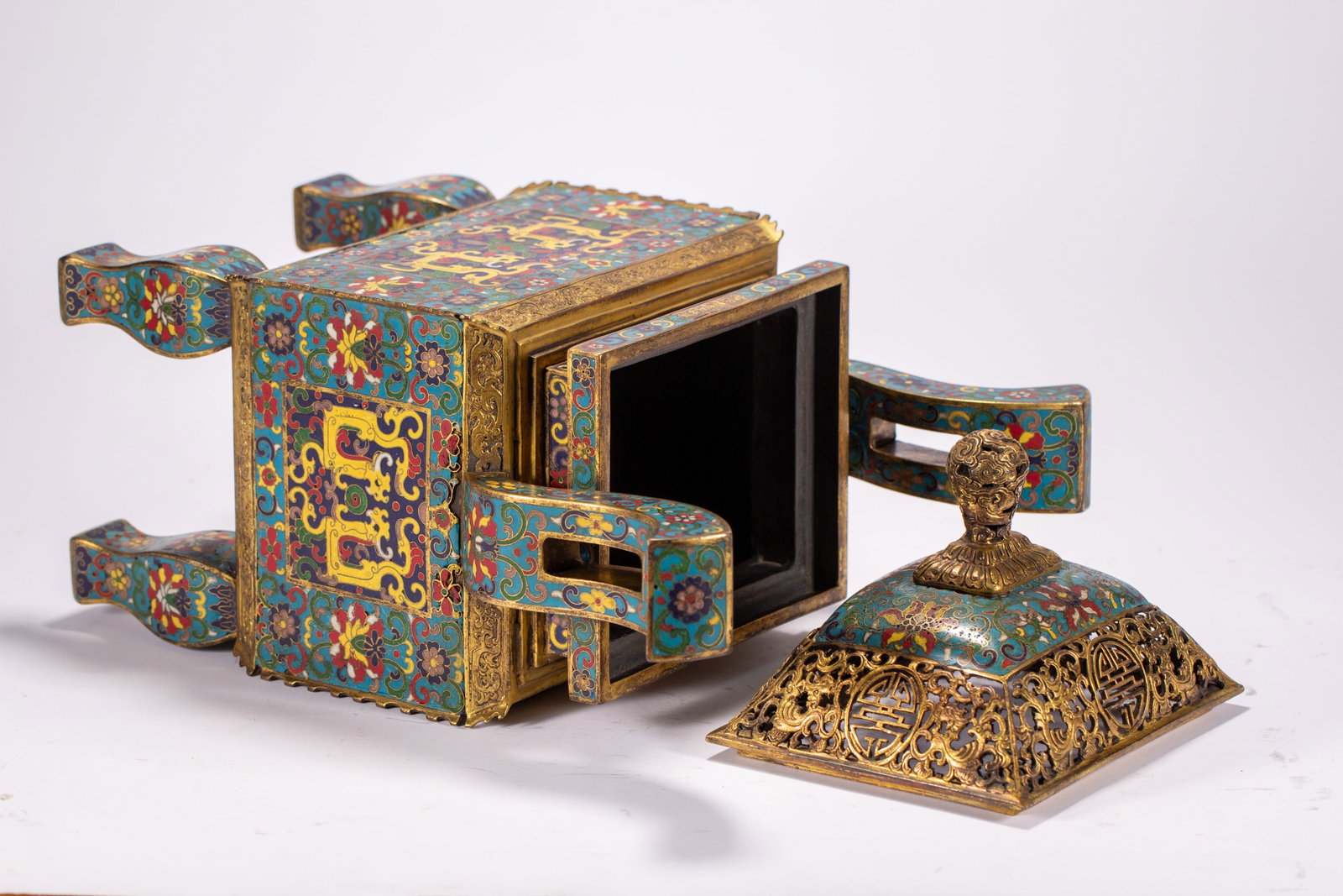 Cloisonn?? Incense Burner - 7