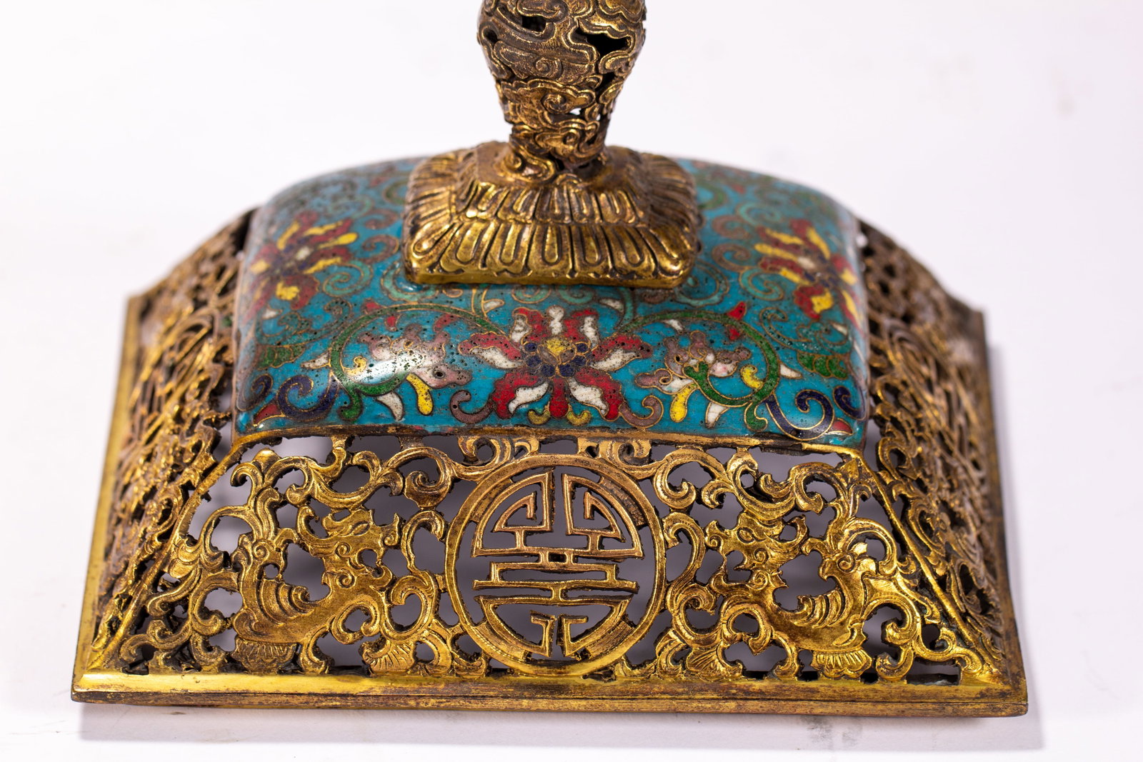 Cloisonn?? Incense Burner - 8