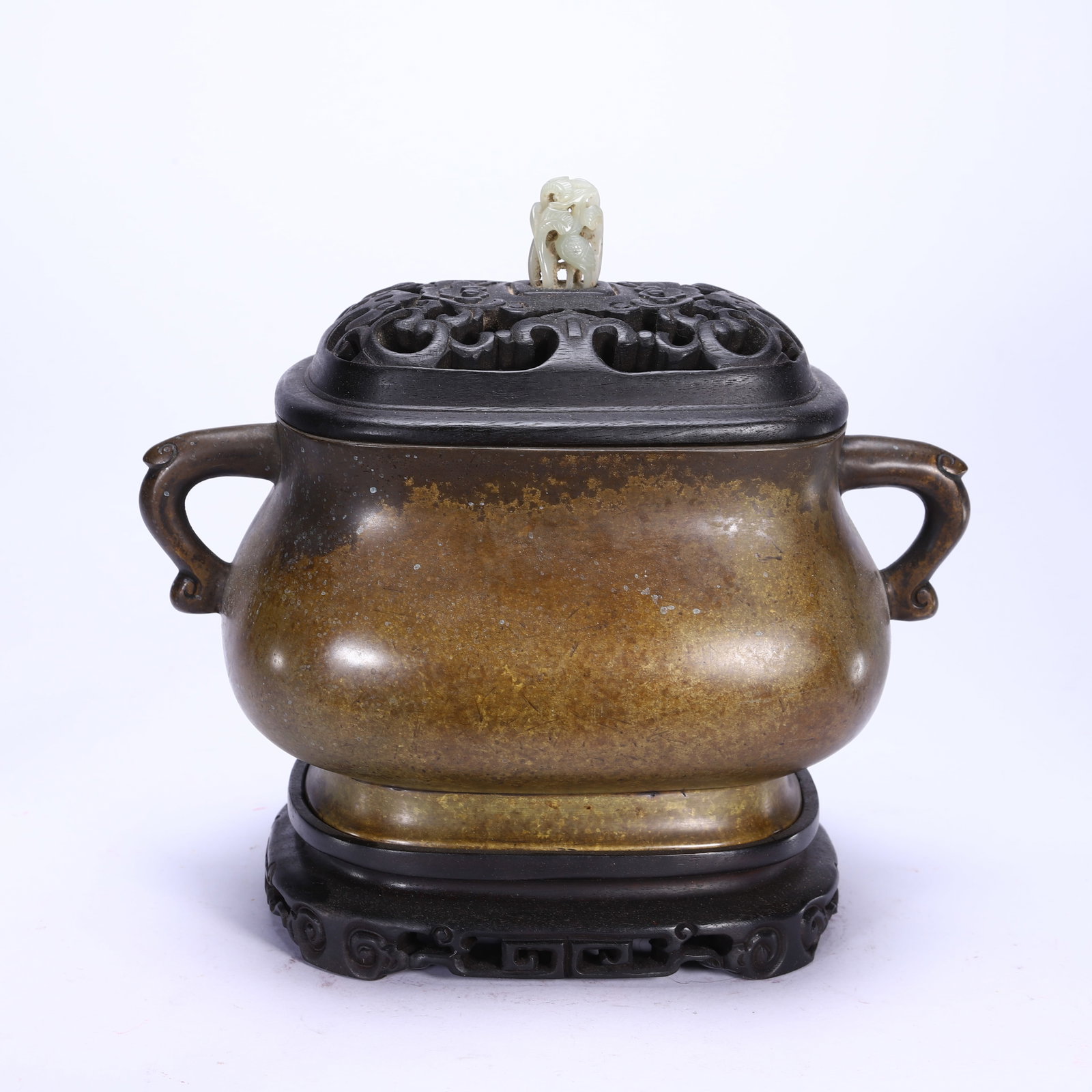Bronze Incense Burner - 7