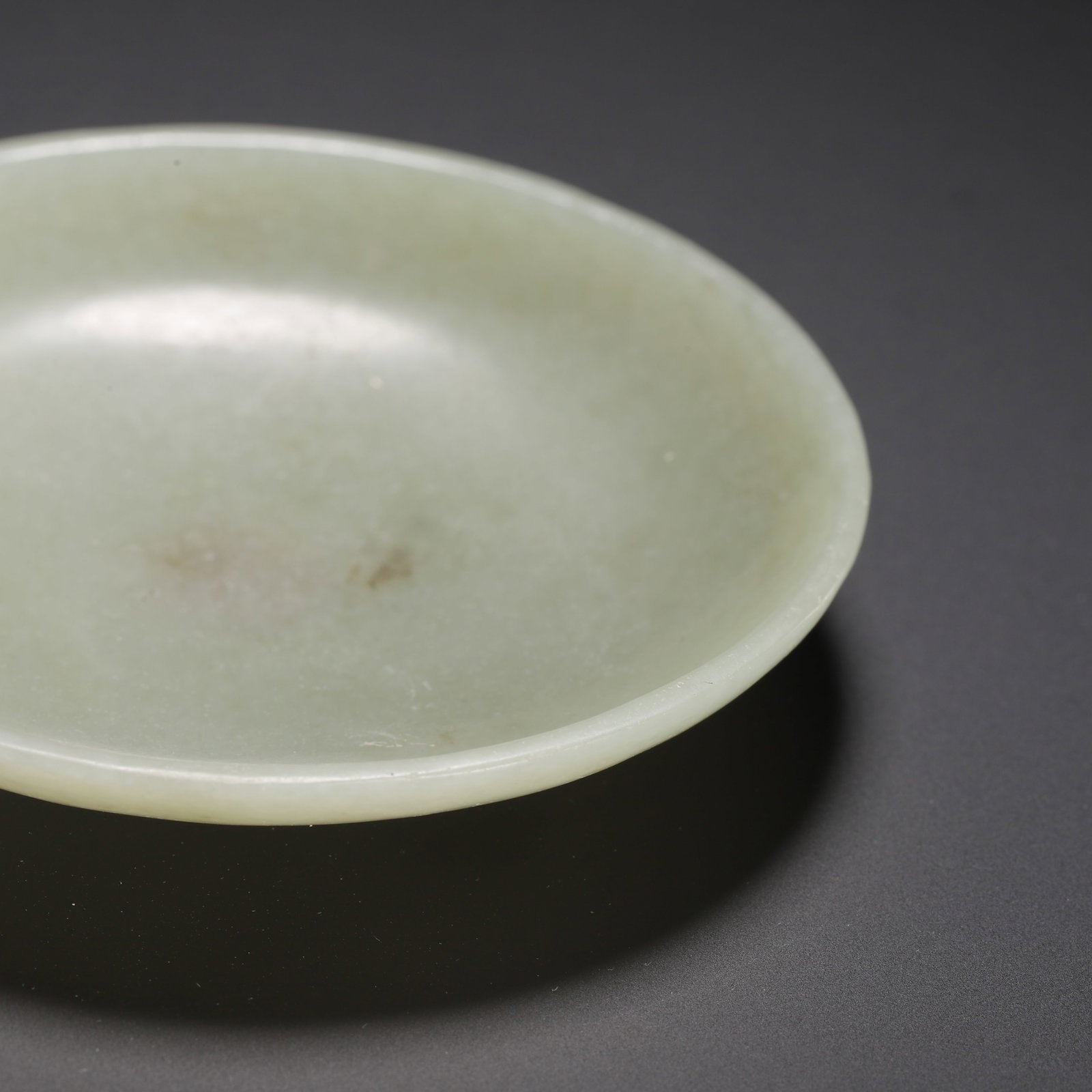 Hetian jade dish - 2