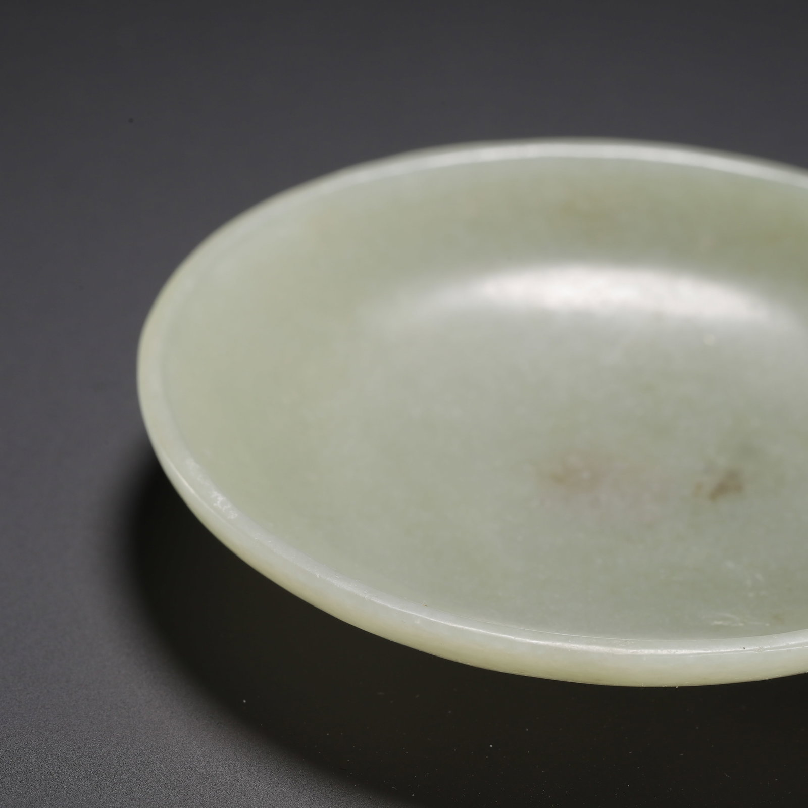 Hetian jade dish - 3
