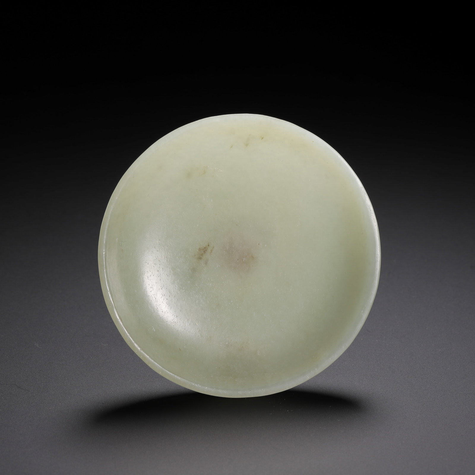 Hetian jade dish - 5