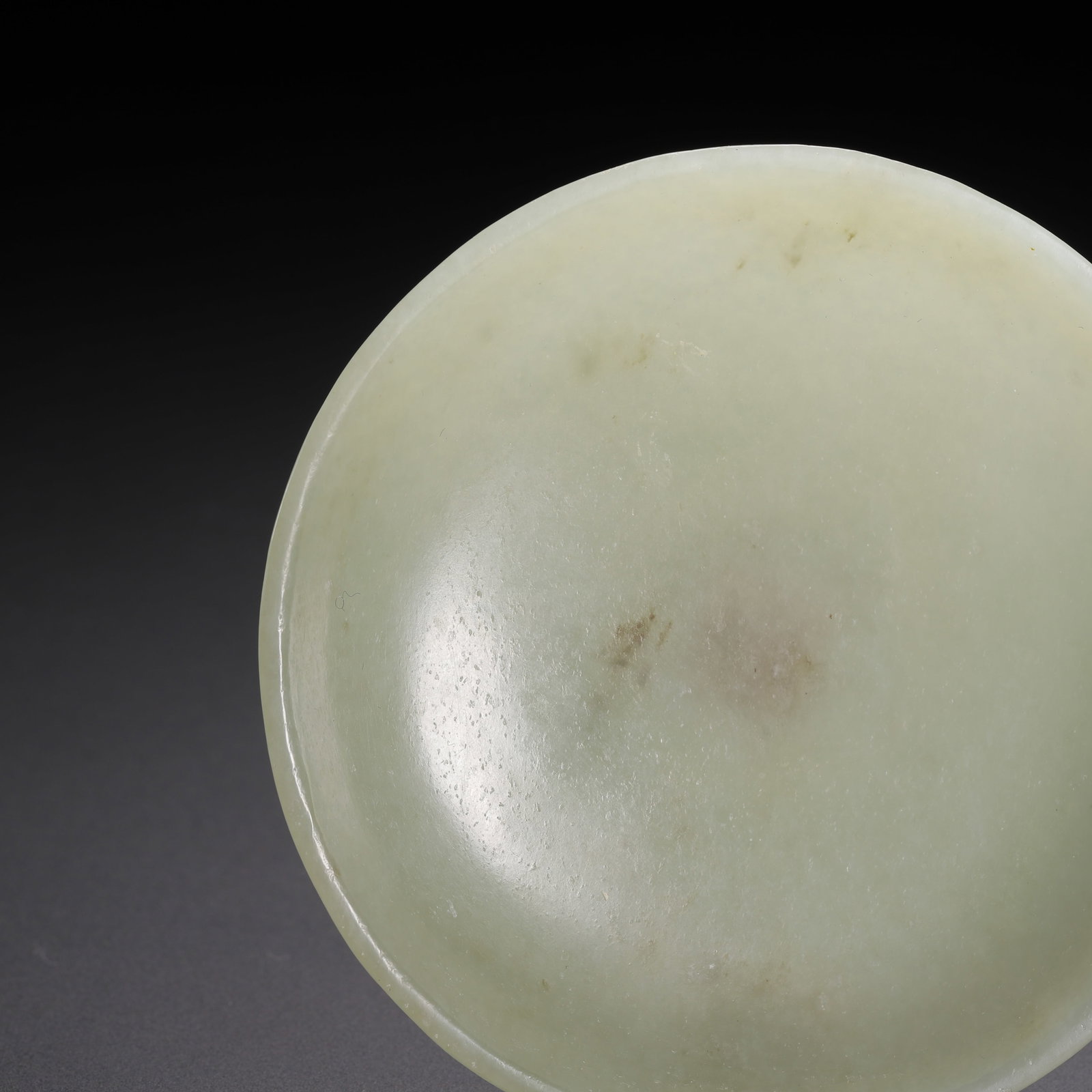 Hetian jade dish - 6