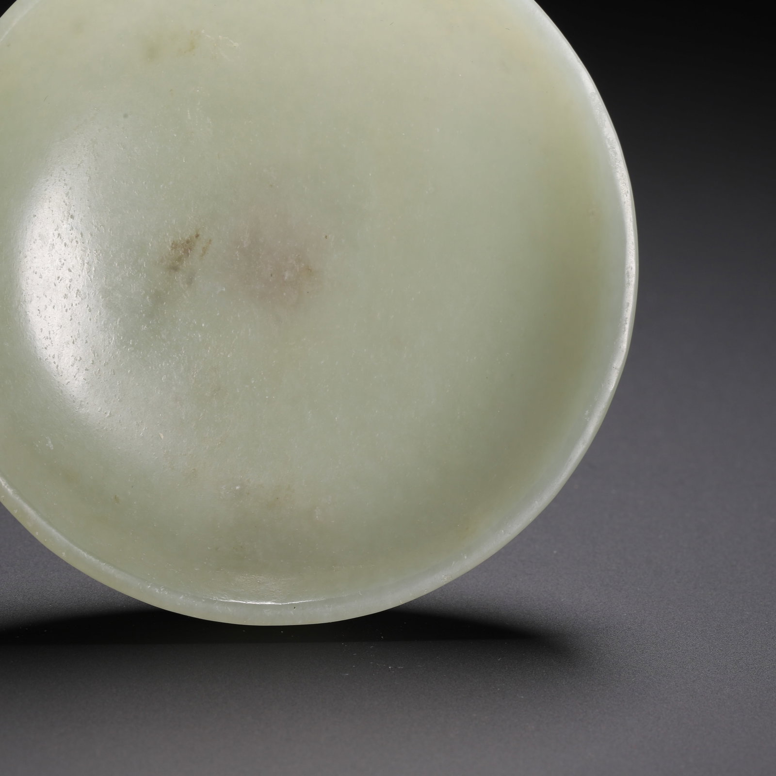Hetian jade dish - 7