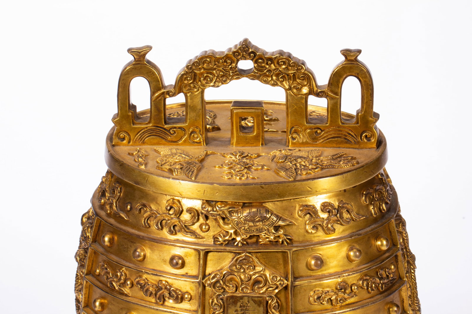 Gilded Bronze Ritual Bells - 2