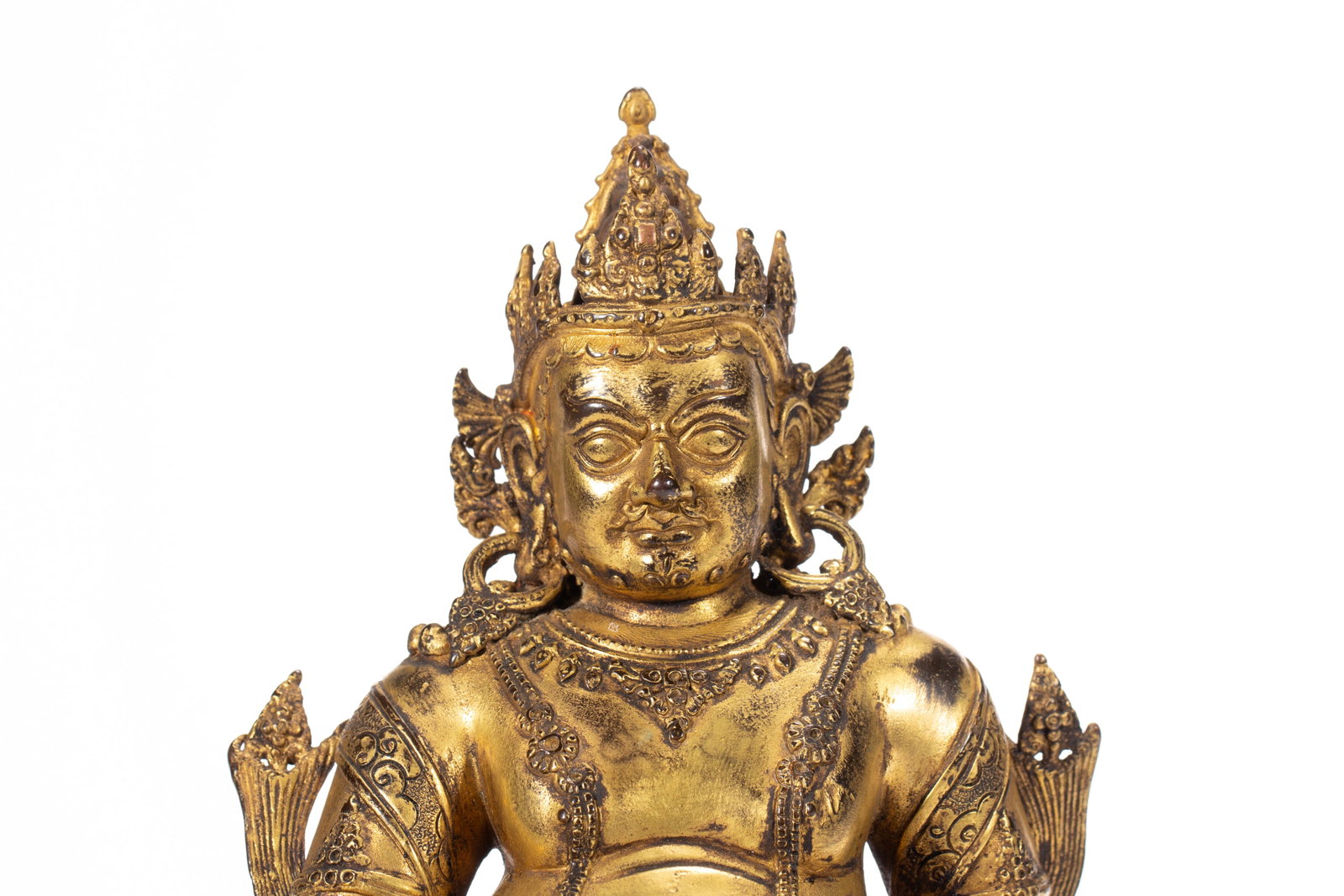 Gilded bronze Buddha statue - 2