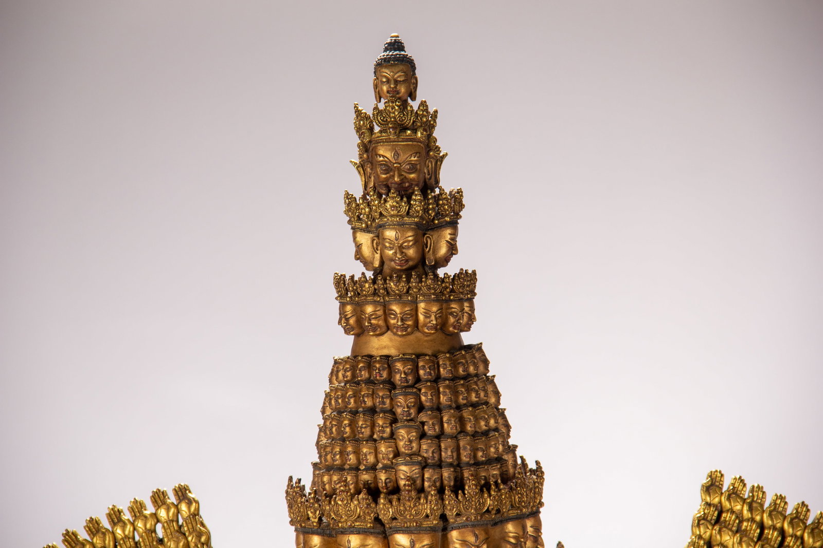 Gilded bronze Buddha statue - 4