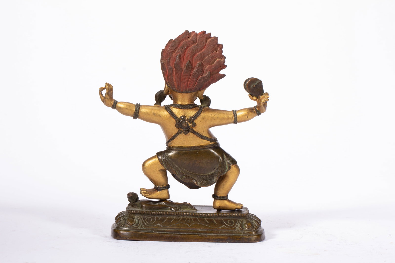 A bronze guardian statue - 8