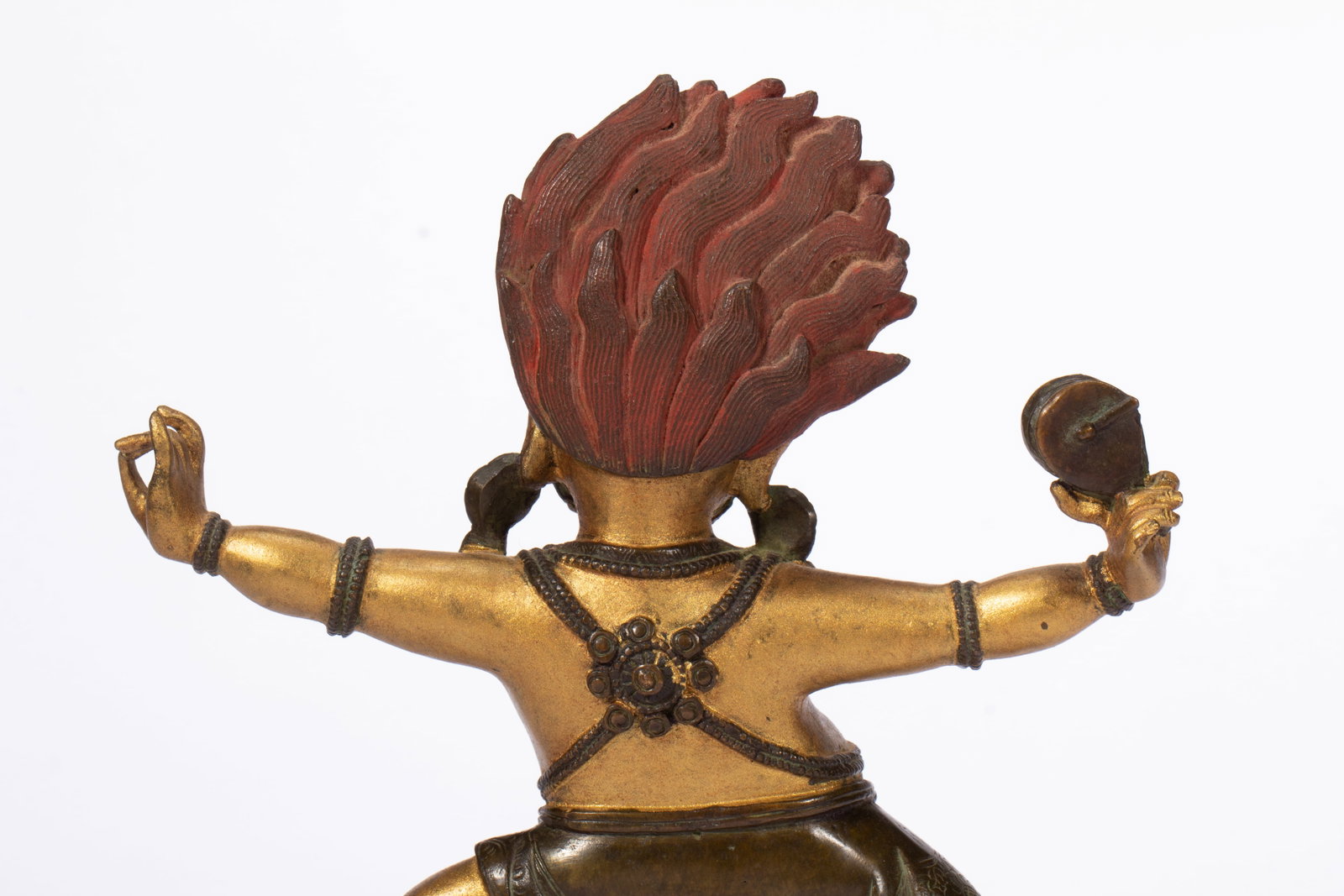 A bronze guardian statue - 9