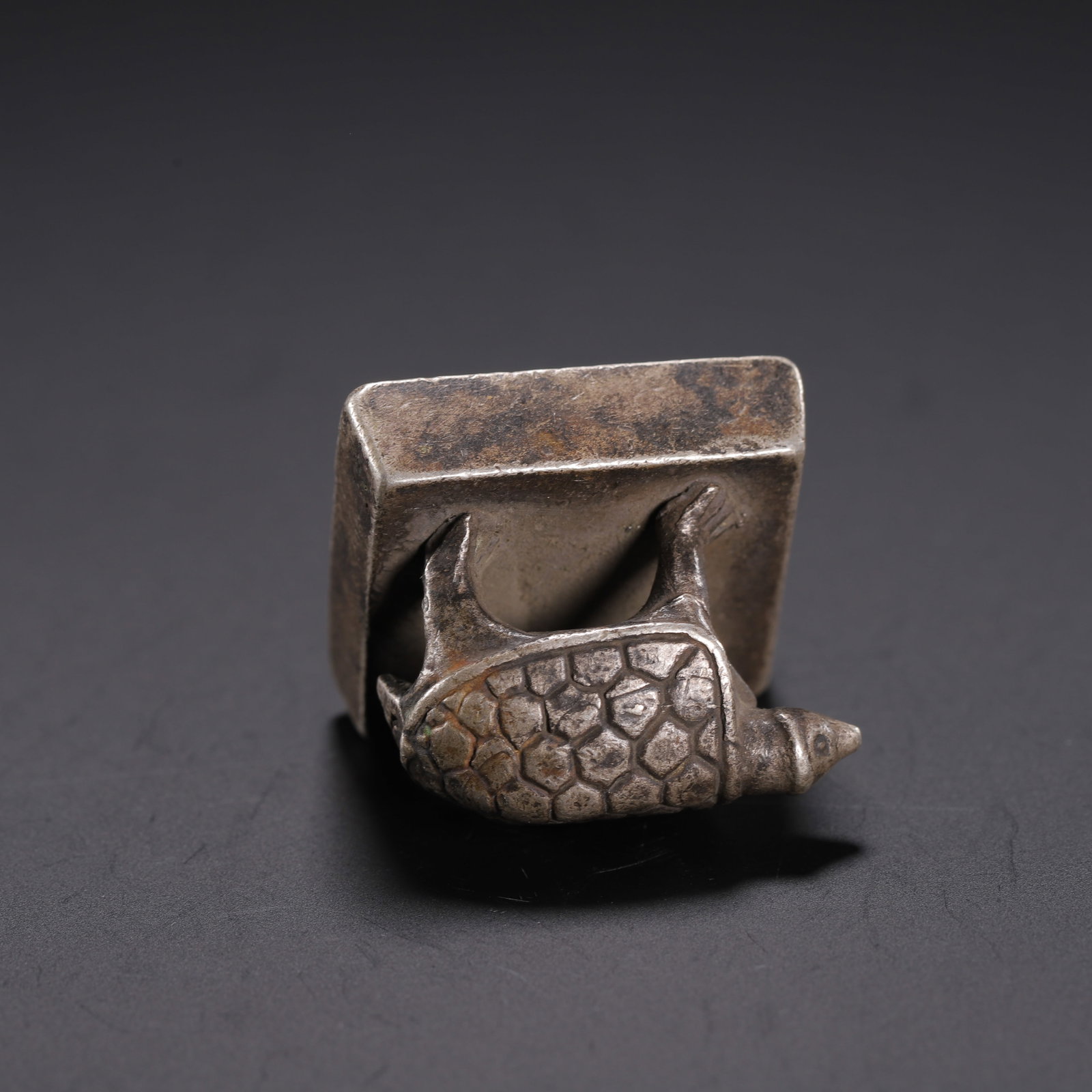 Silver Tortoise-shaped Seal - 4
