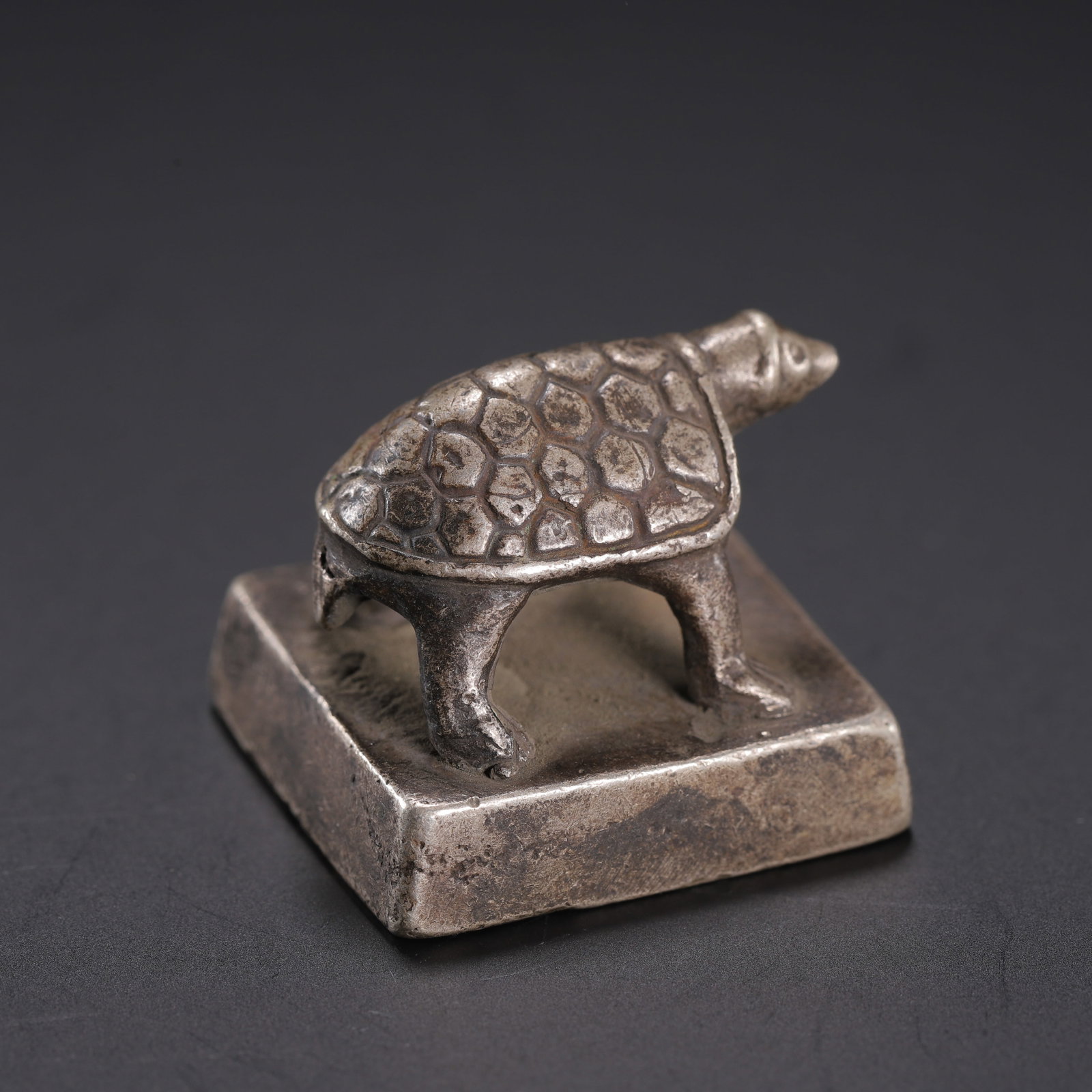 Silver Tortoise-shaped Seal - 6