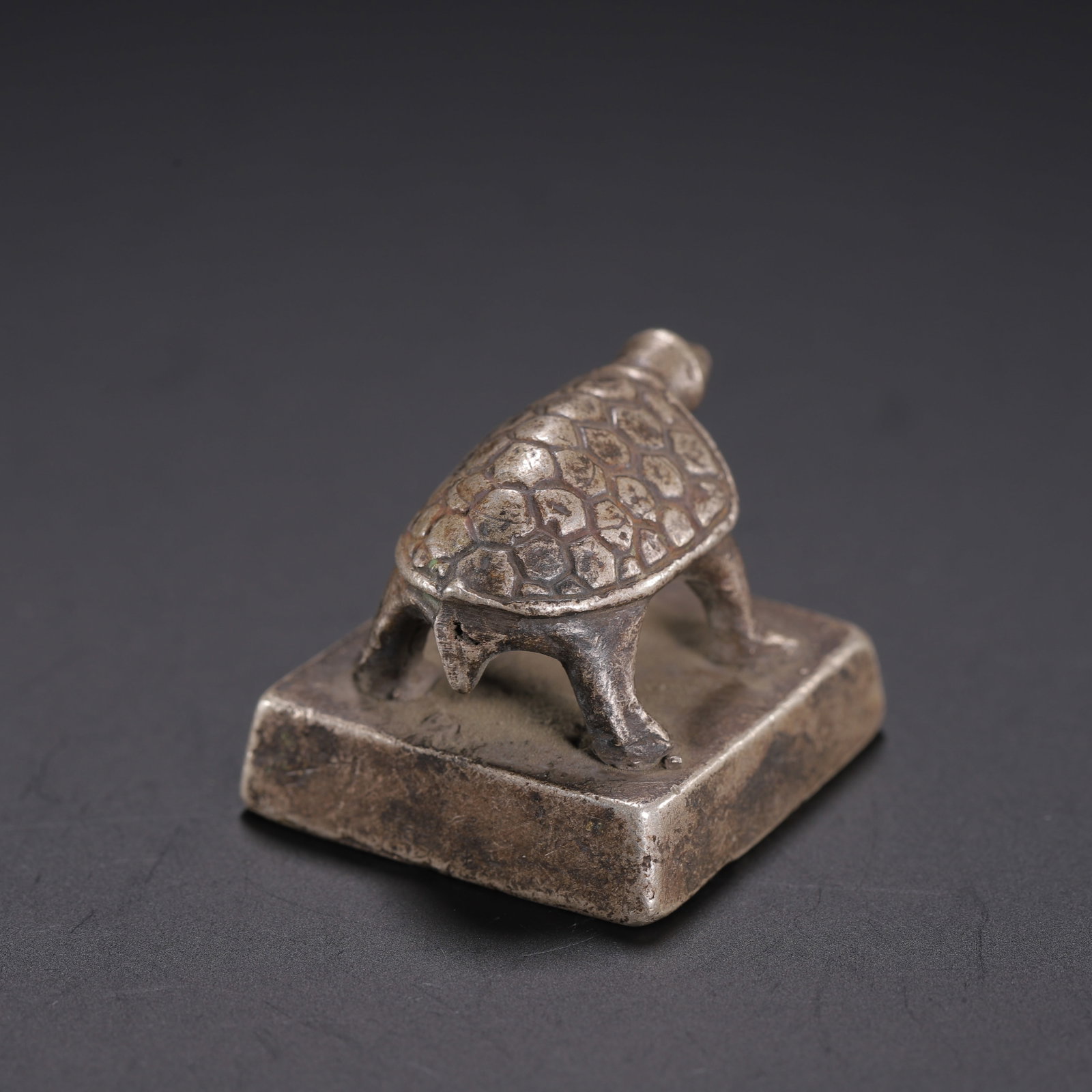 Silver Tortoise-shaped Seal - 7