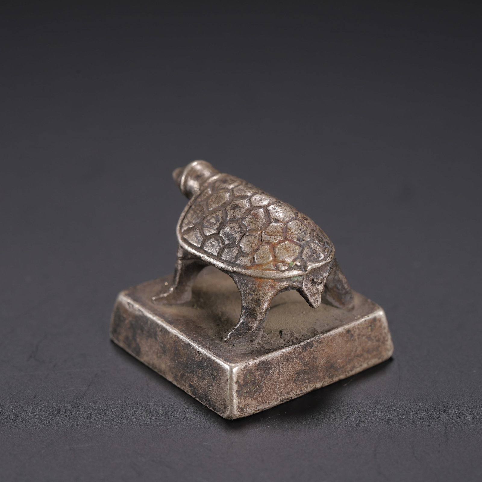 Silver Tortoise-shaped Seal - 8