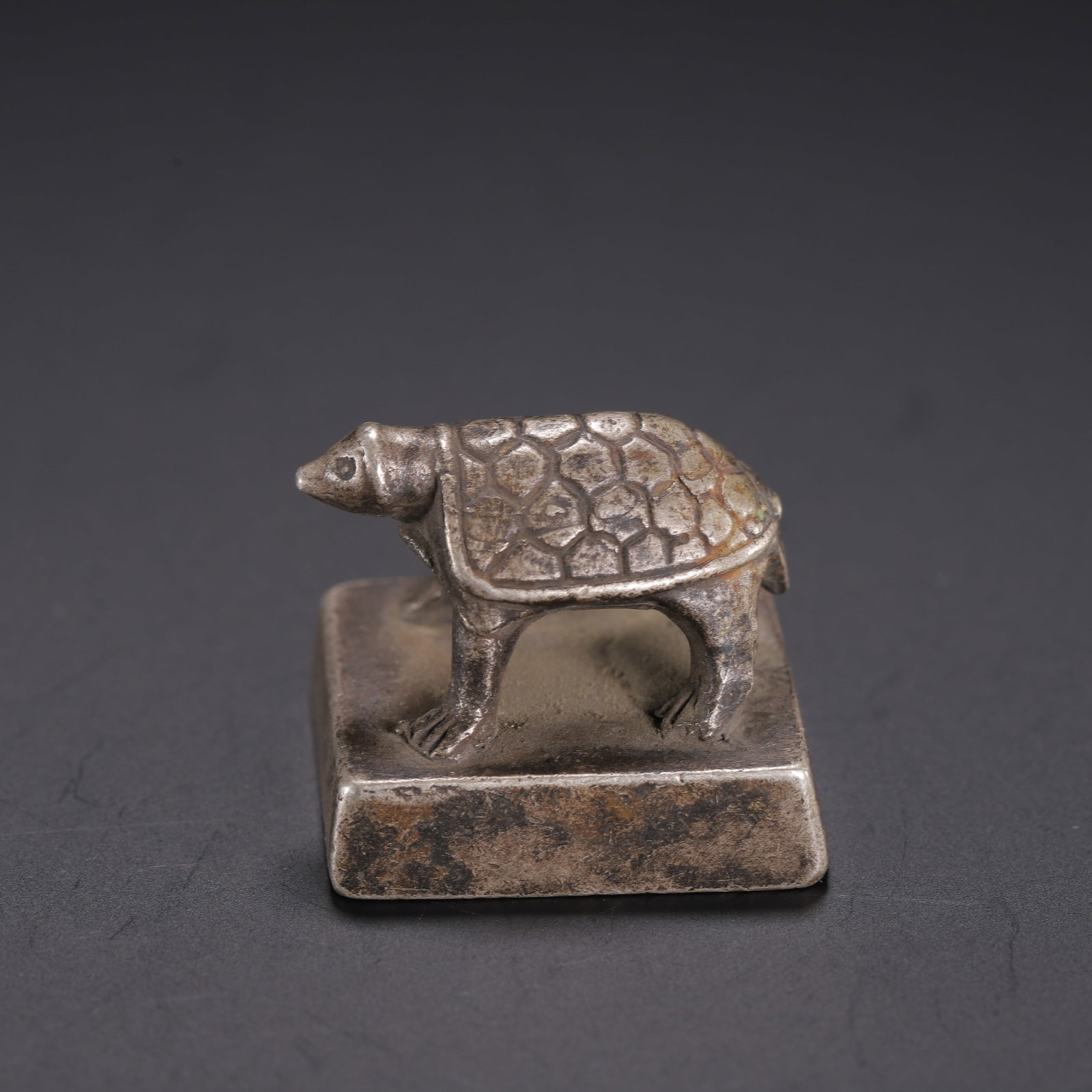 Silver Tortoise-shaped Seal - 9