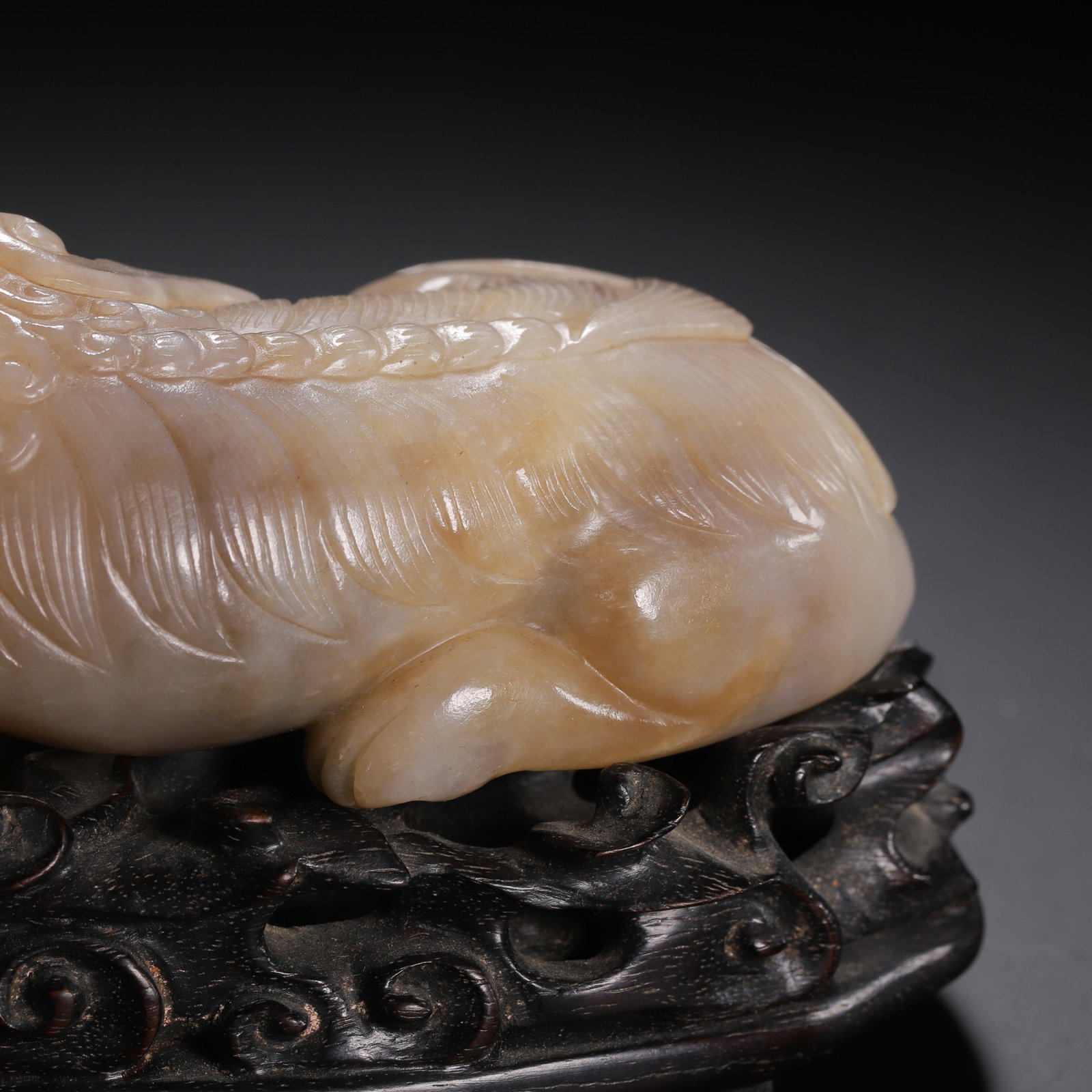 Hetian Jade Auspicious Beast - 7