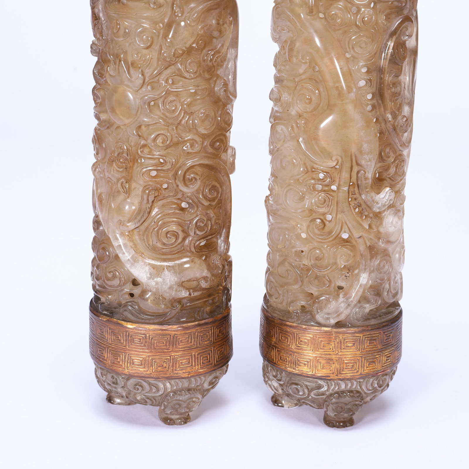 Crystal Dragon Pattern Incense Holder - 6