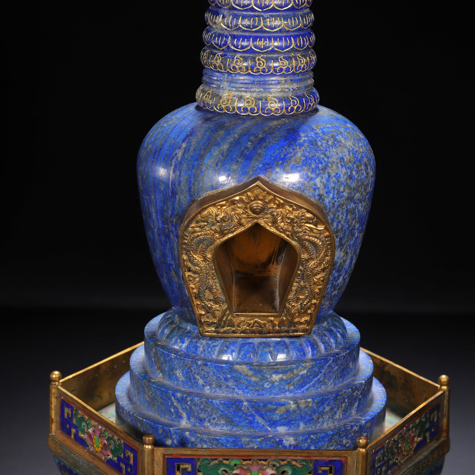 Lapis Lazuli Buddha Niche - 3