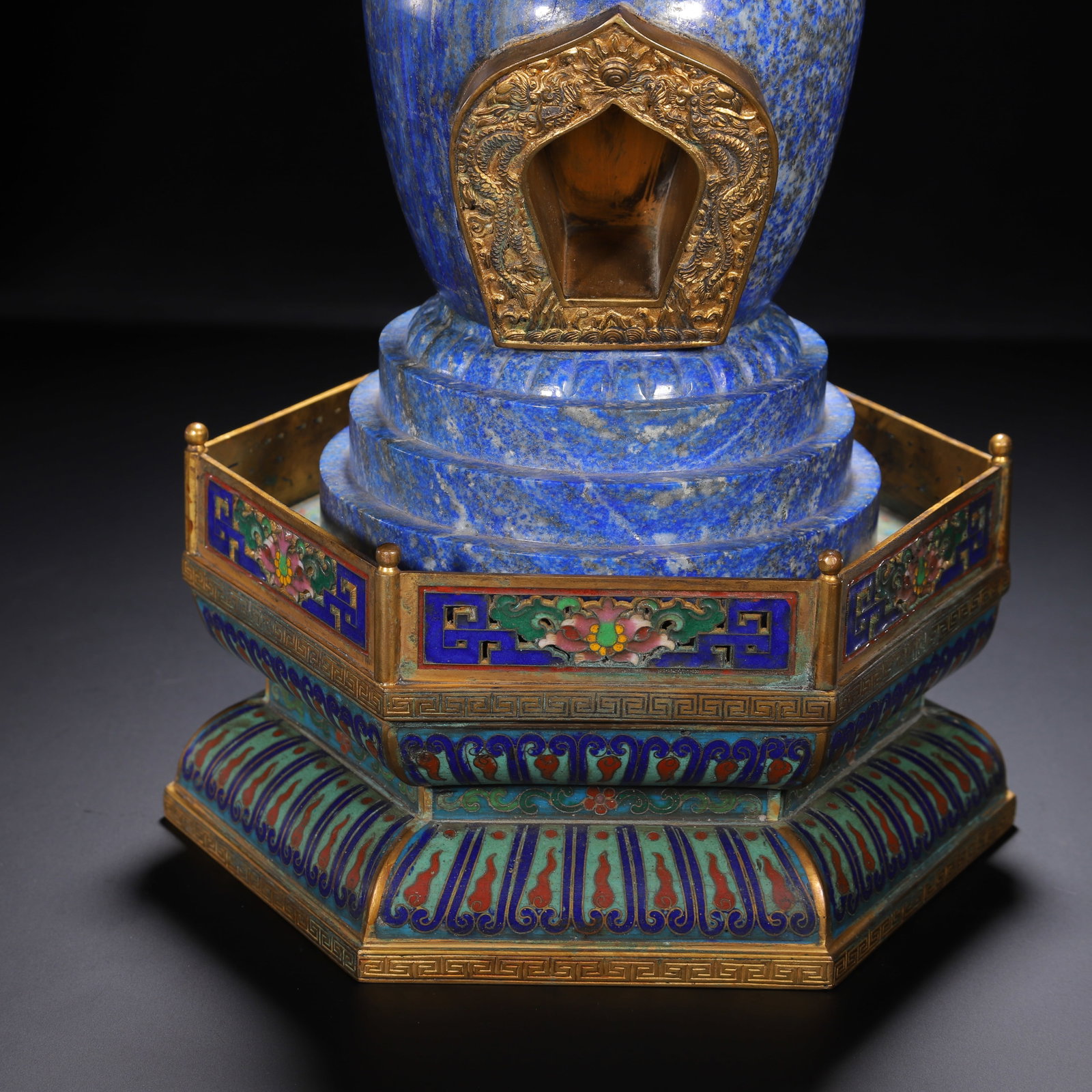 Lapis Lazuli Buddha Niche - 4