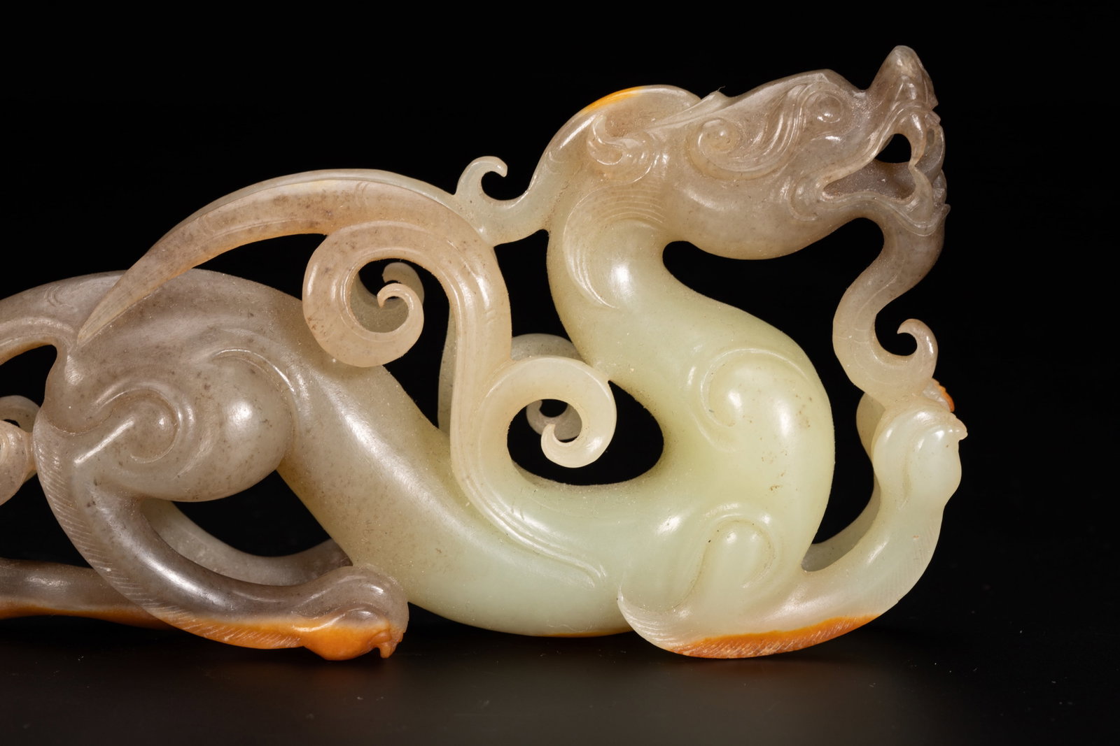 Hetian jade long - 4