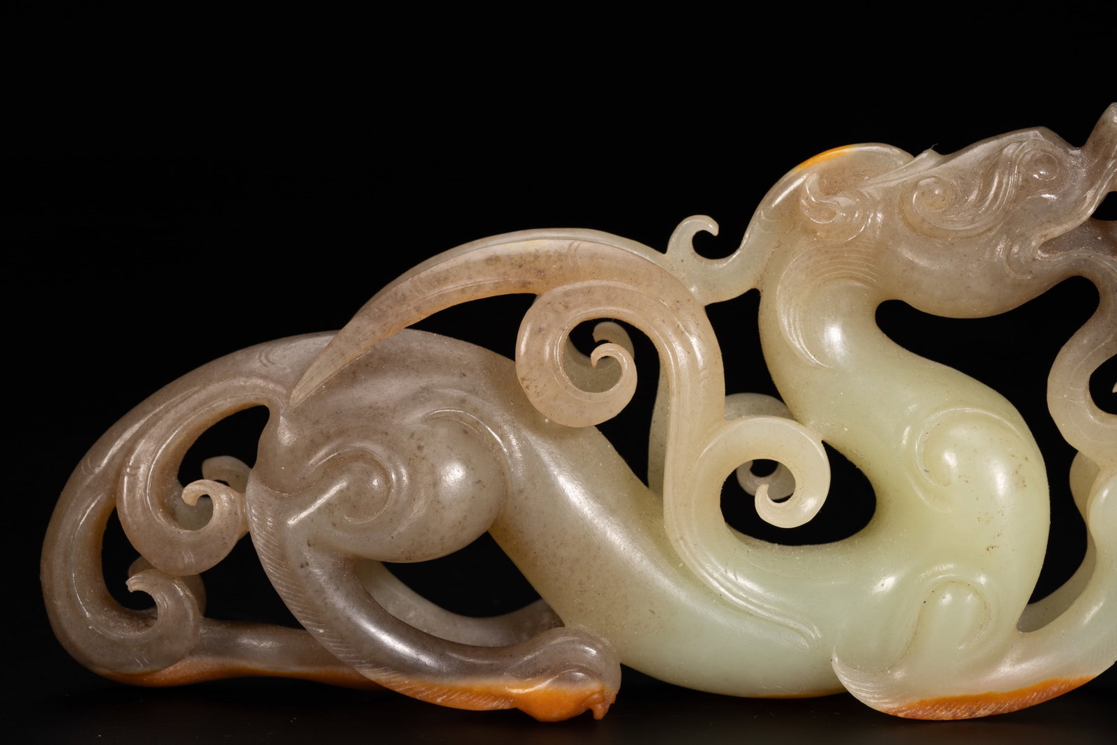 Hetian jade long - 5
