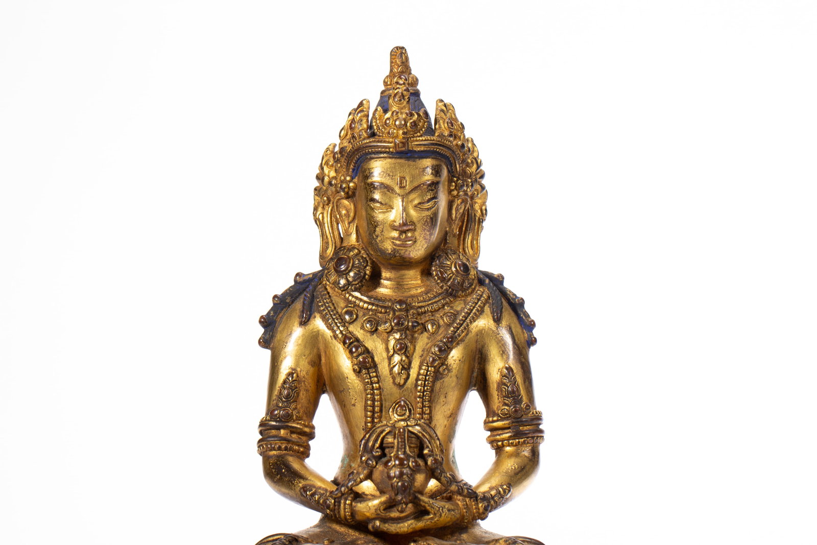 Gilded bronze Buddha statue - 2