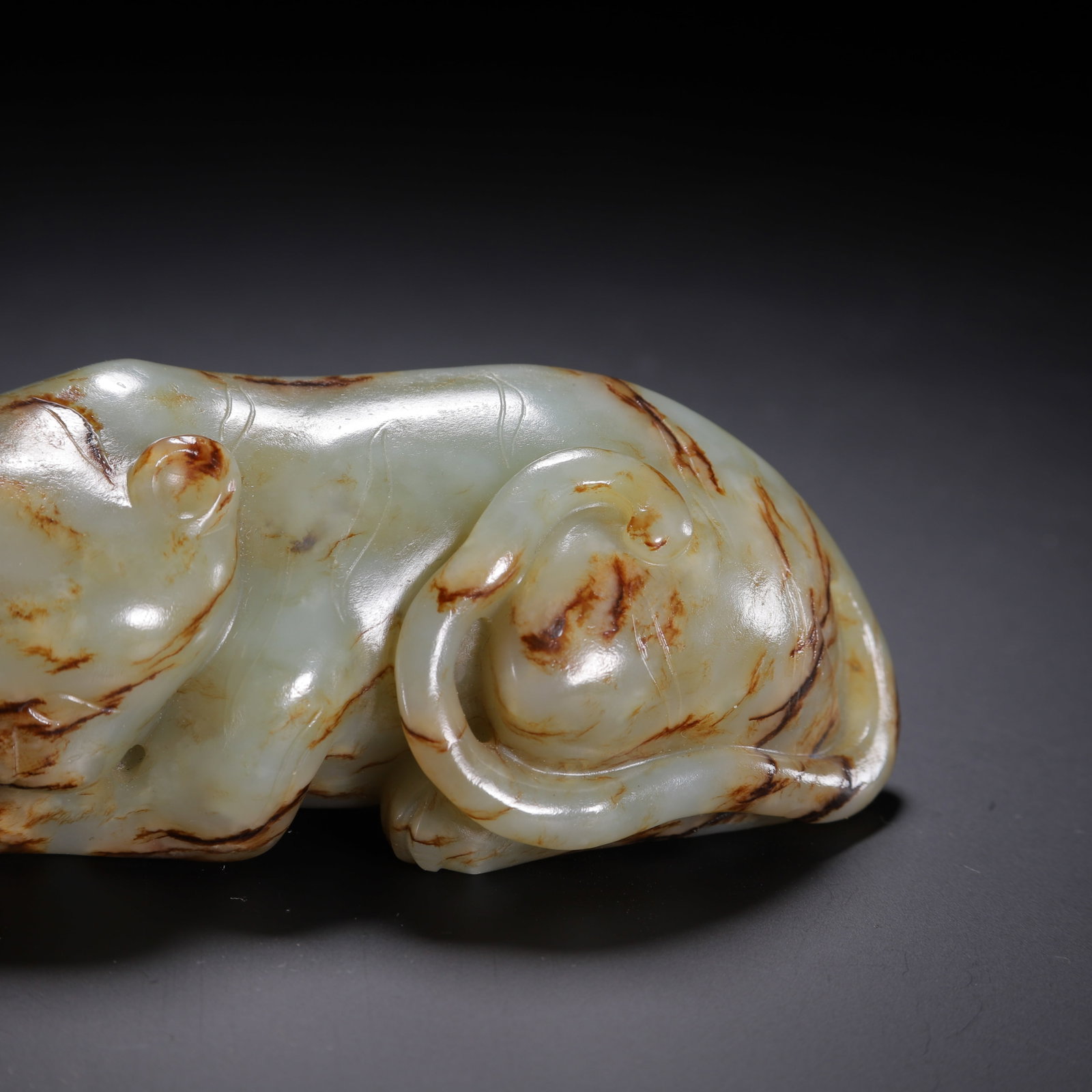 Hetian Jade Auspicious Beast - 3