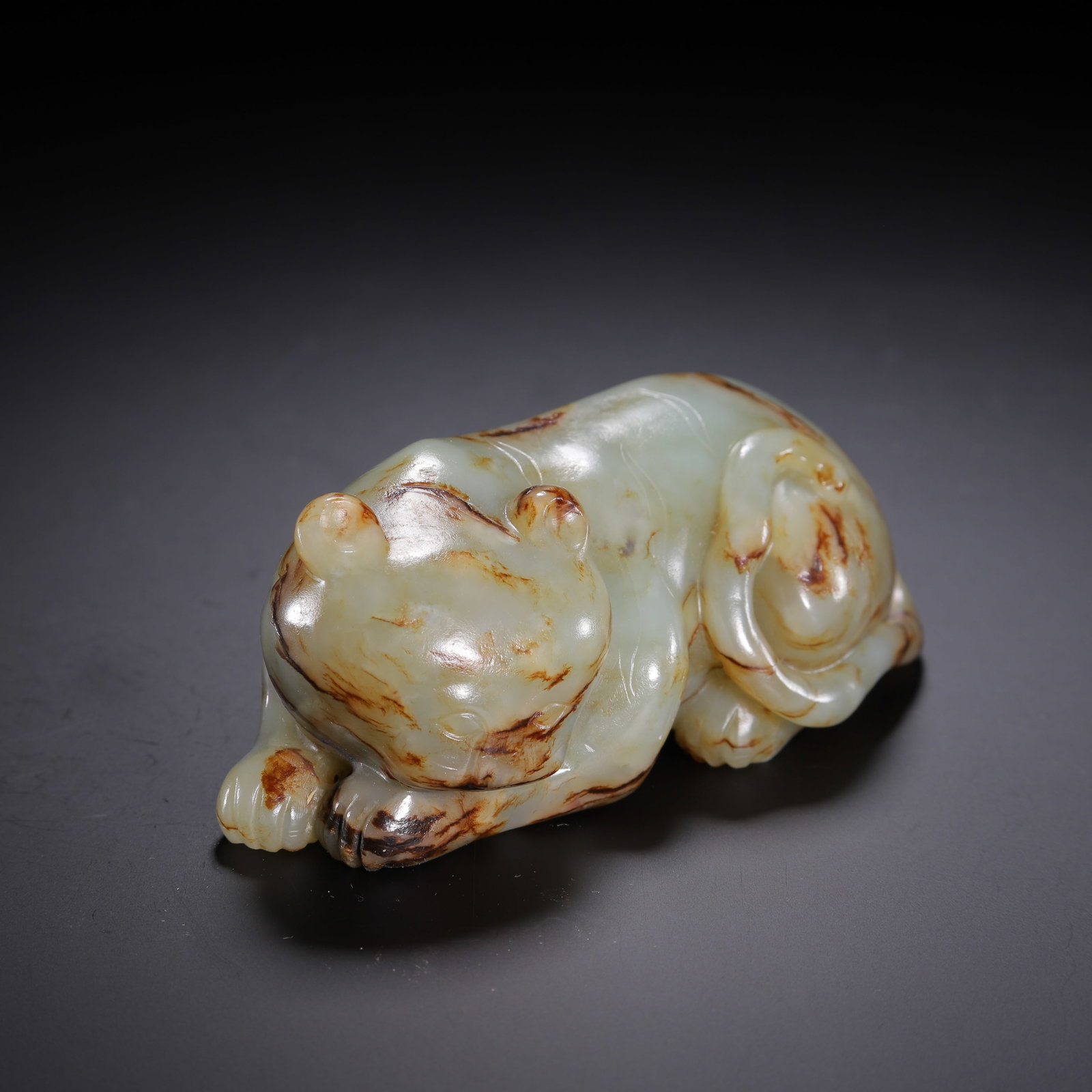 Hetian Jade Auspicious Beast - 4