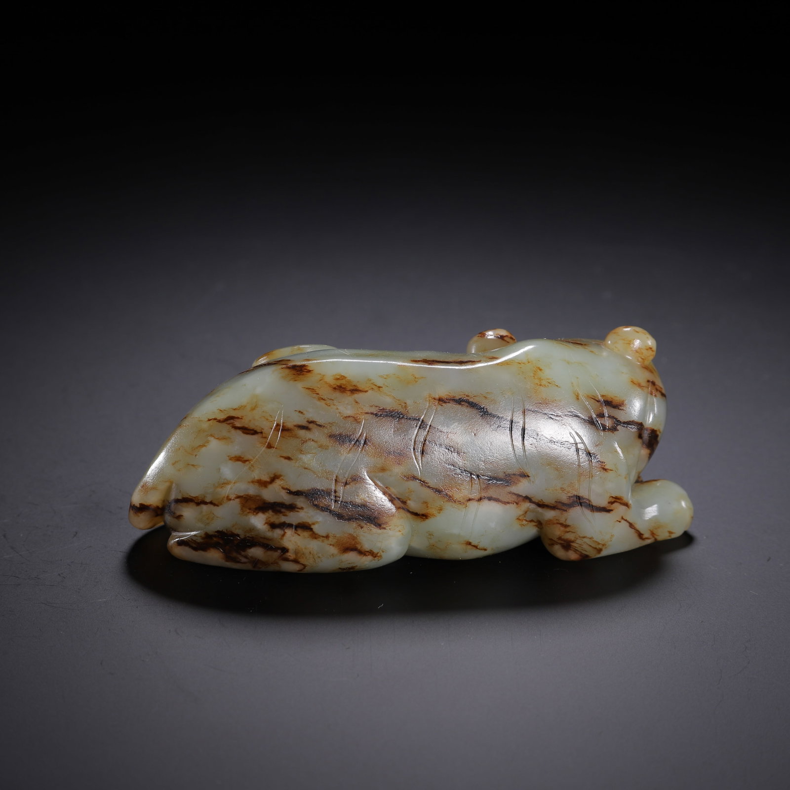 Hetian Jade Auspicious Beast - 6