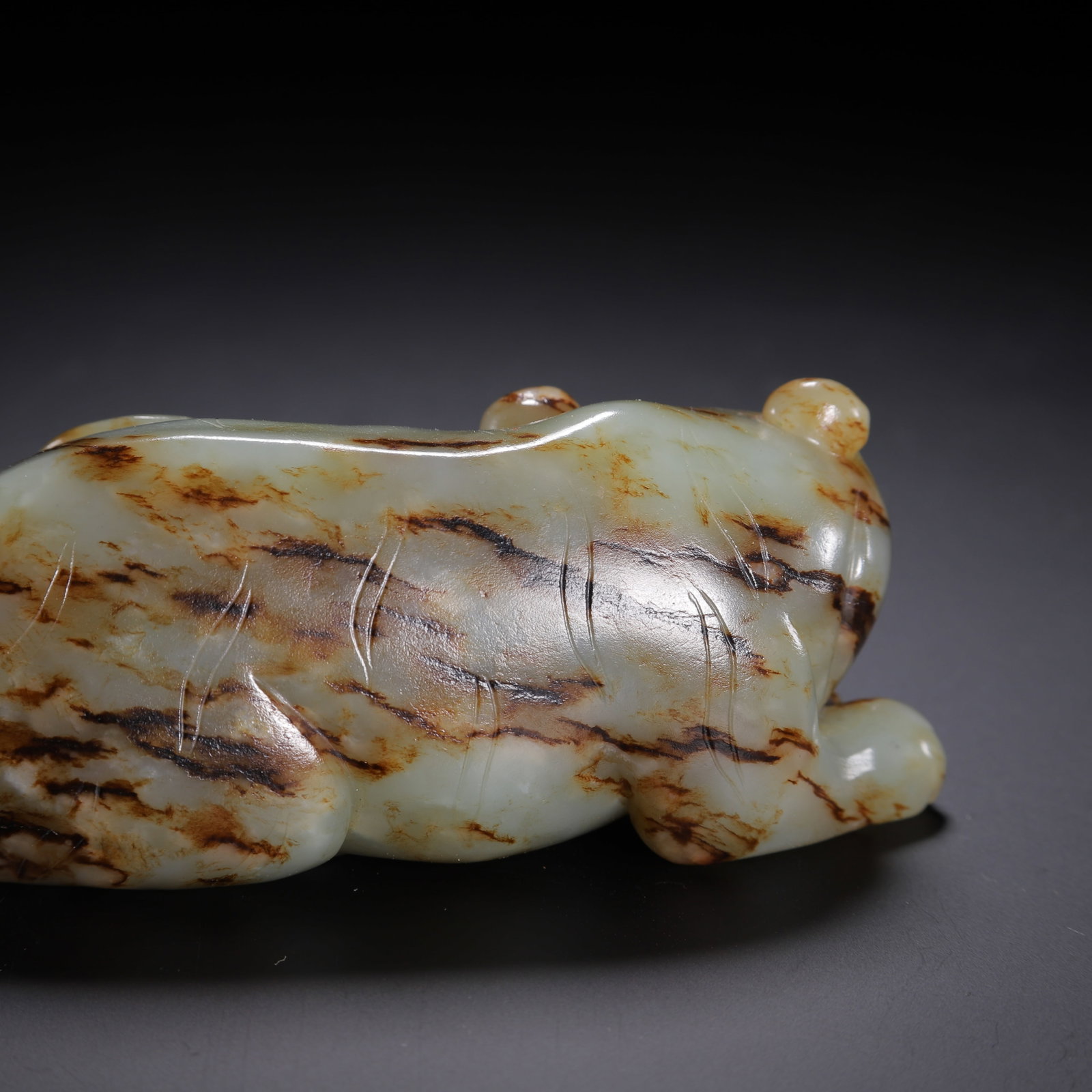 Hetian Jade Auspicious Beast - 7