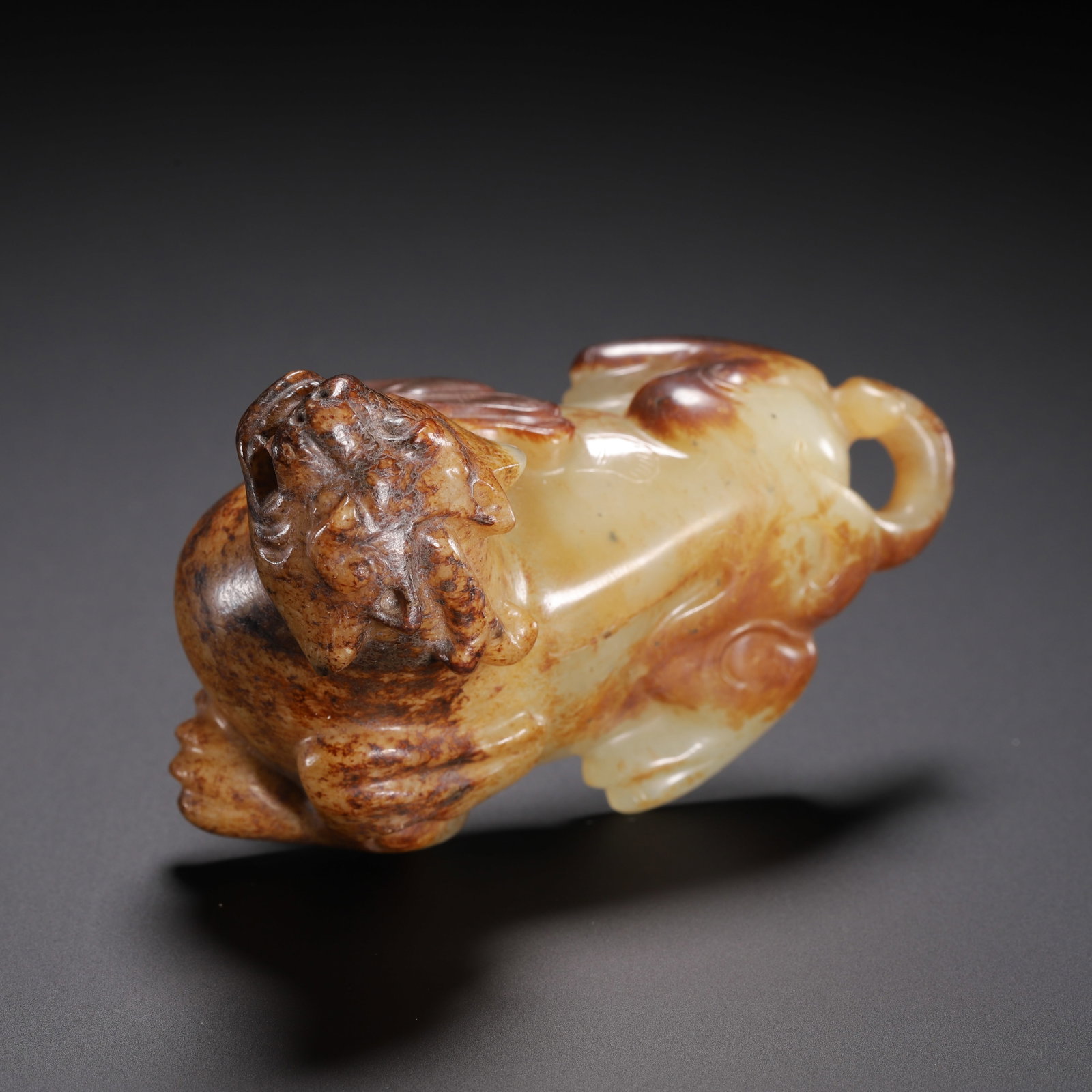 Hetian Jade Auspicious Beast - 2