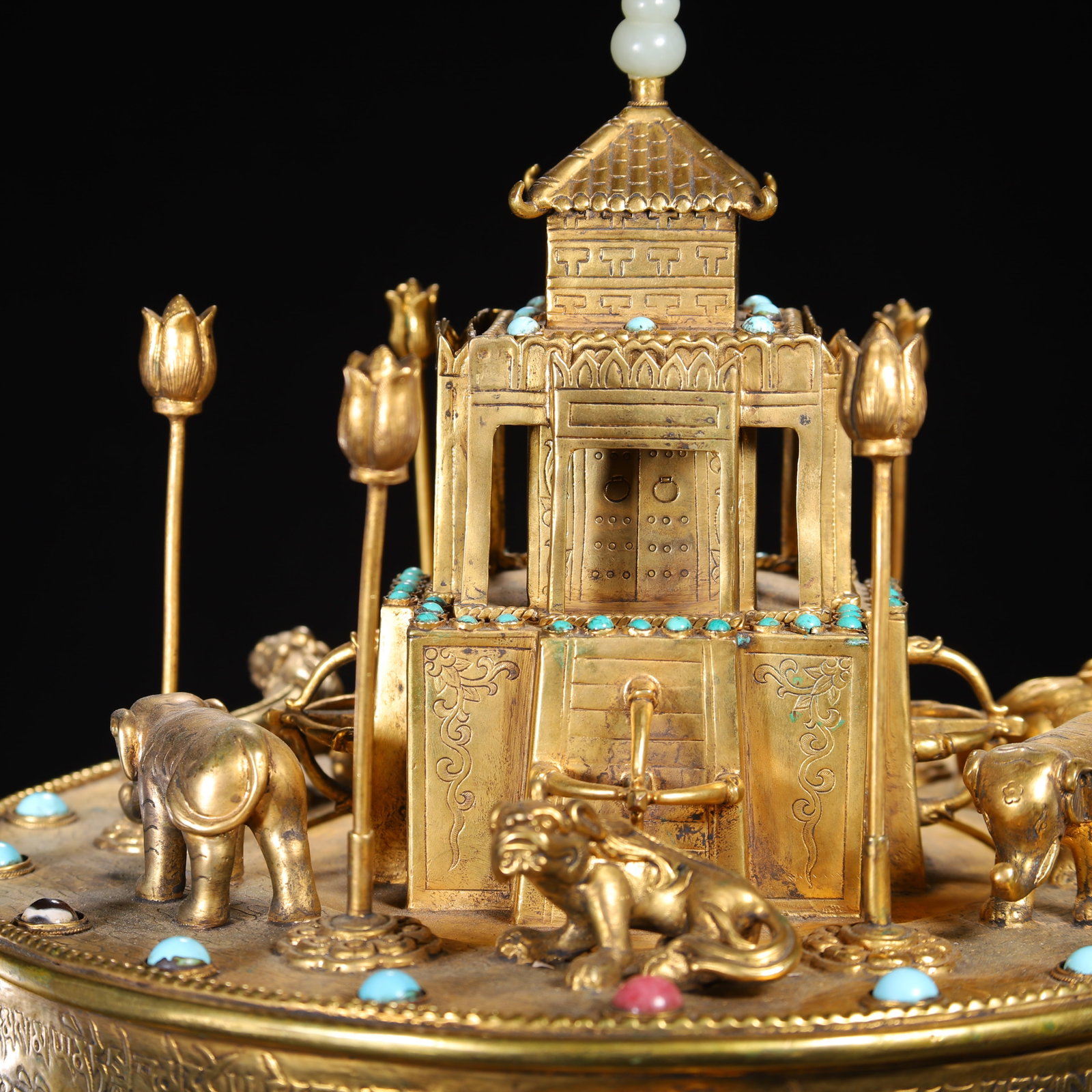 Gilded Bronze Mandala - 5