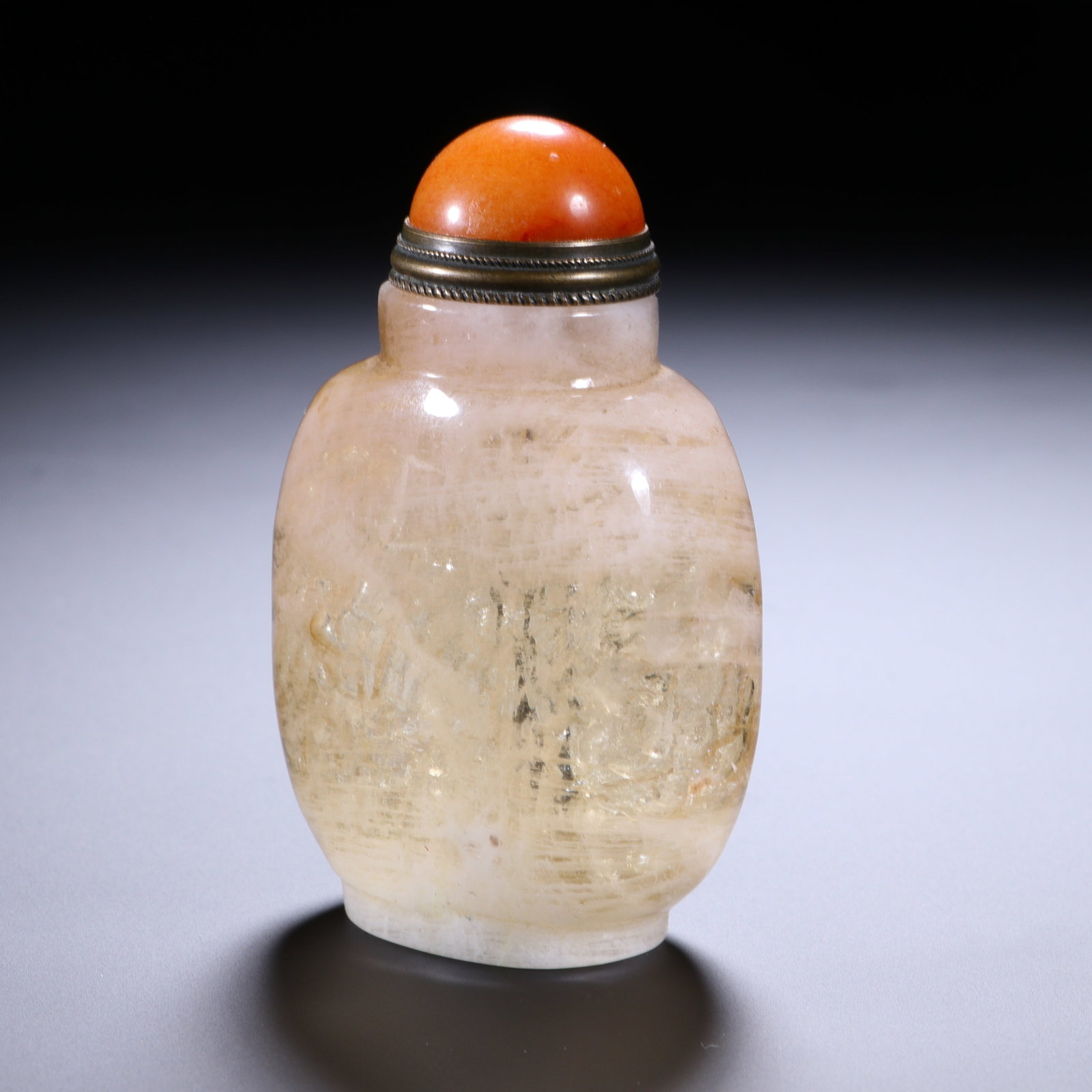 Crystal snuff bottle - 5