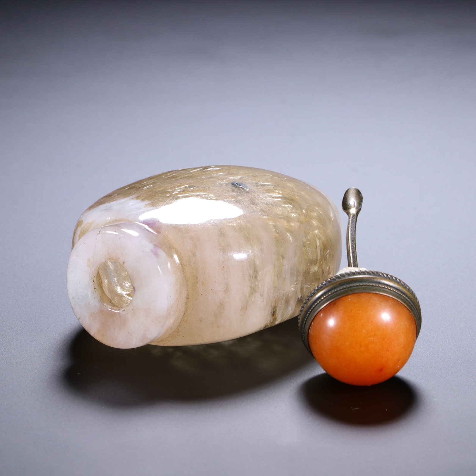 Crystal snuff bottle - 6