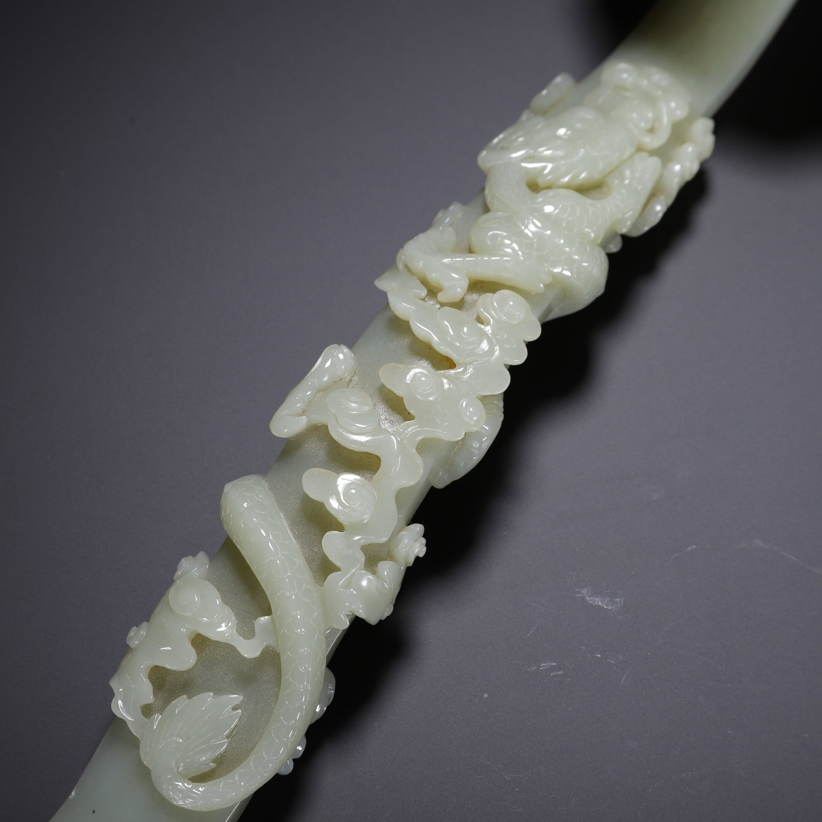 Hetian jade ruyi - 3